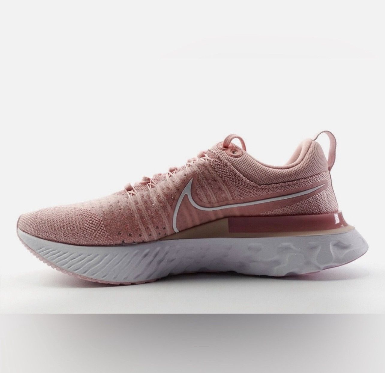 Nike NIKE REACT INFINITY RUN FLYKNIT 2 'PINK GLAZE' Run Sneaker Size US 8 / IT 38 - 3 Thumbnail