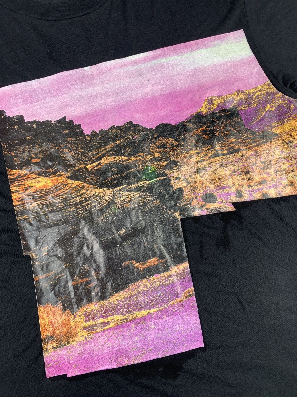 Diesel Diesel Spain Black Mega Canyon Graphic Runaway Tee Size US M / EU 48-50 / 2 - 3 Thumbnail