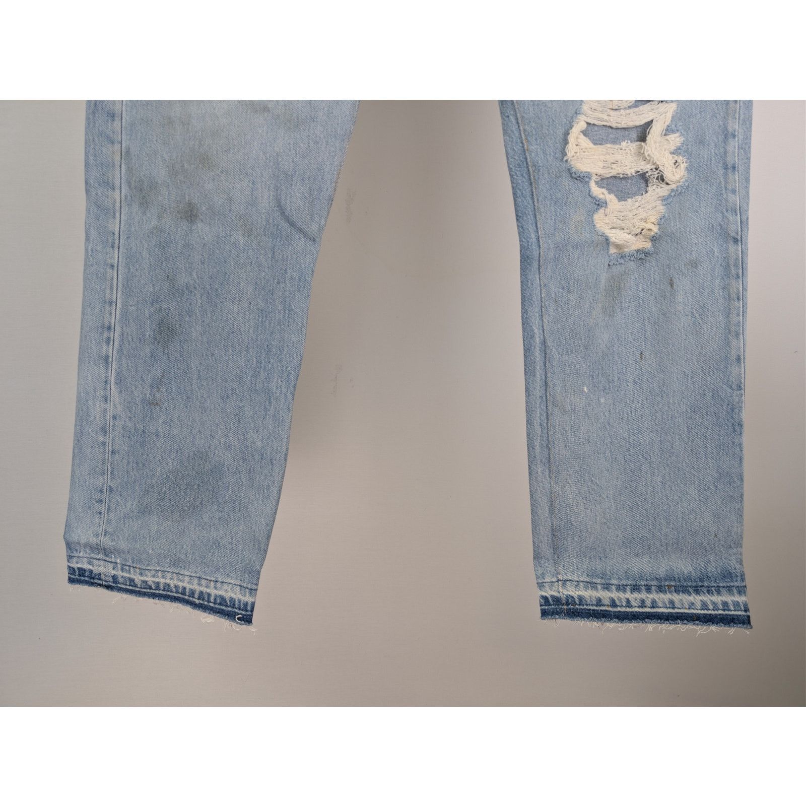 Gallery Dept. o1rshd1 Ken Reworked Vintage Ripped Destory Denim Jeans Size US 38 / EU 54 - 3 Thumbnail