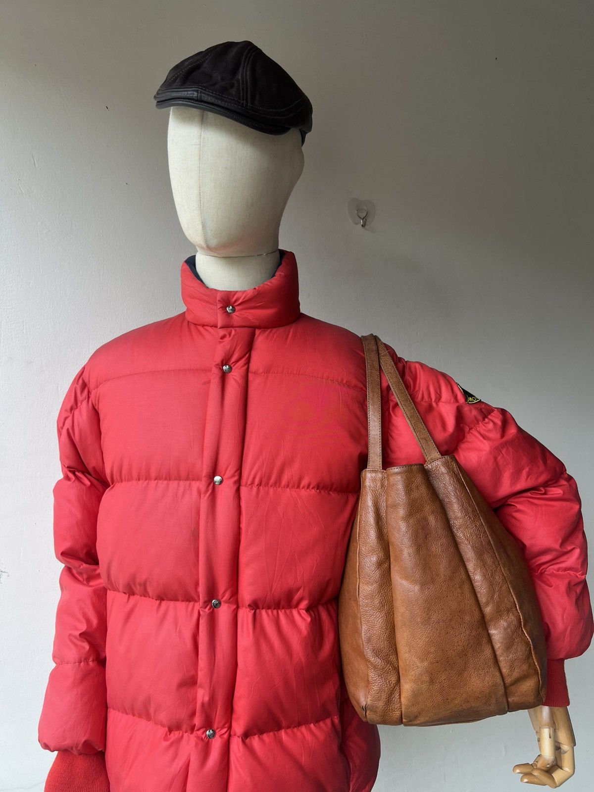 Leather 2000s Yohji Yamamoto Y’saccs Faded Patina Leather Bag Size ONE SIZE - 5 Thumbnail