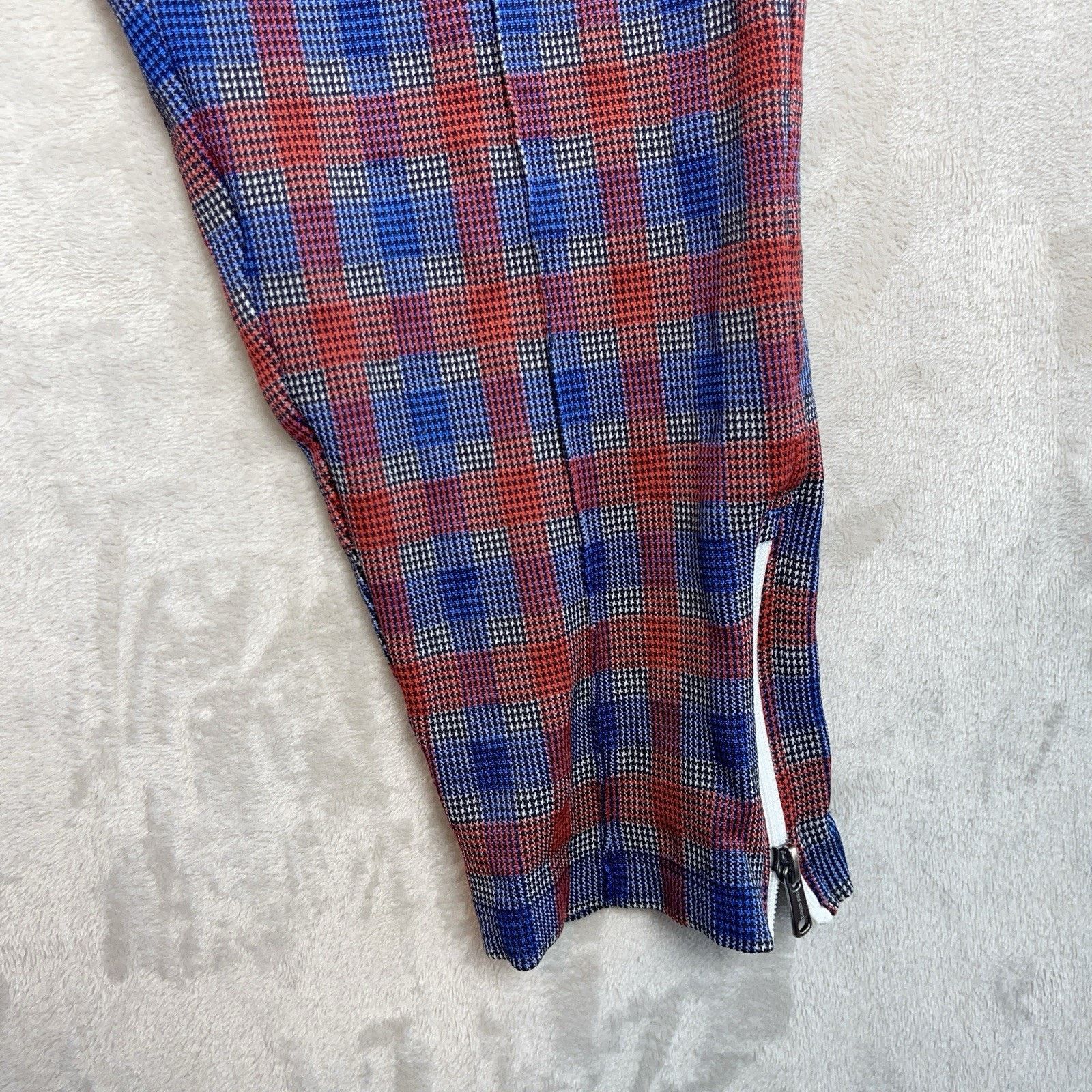Todd Snyder Todd Snyder NY Plaid Tech Track Pants Tapered Zip Cuffs Med Size US 32 / EU 48 - 3 Thumbnail