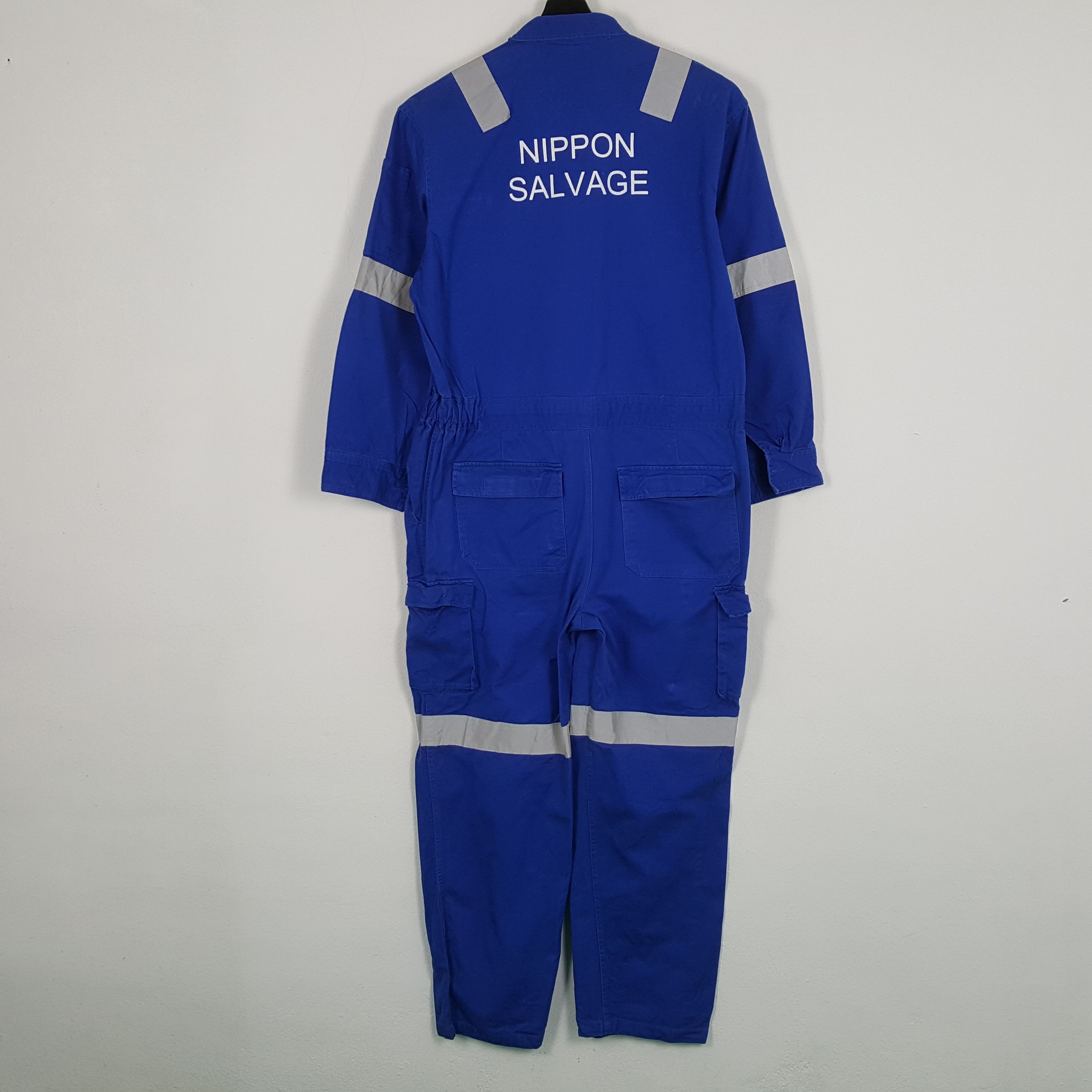 NIPPON SALVAGE Japanese Workwear Style Coverall Jacket