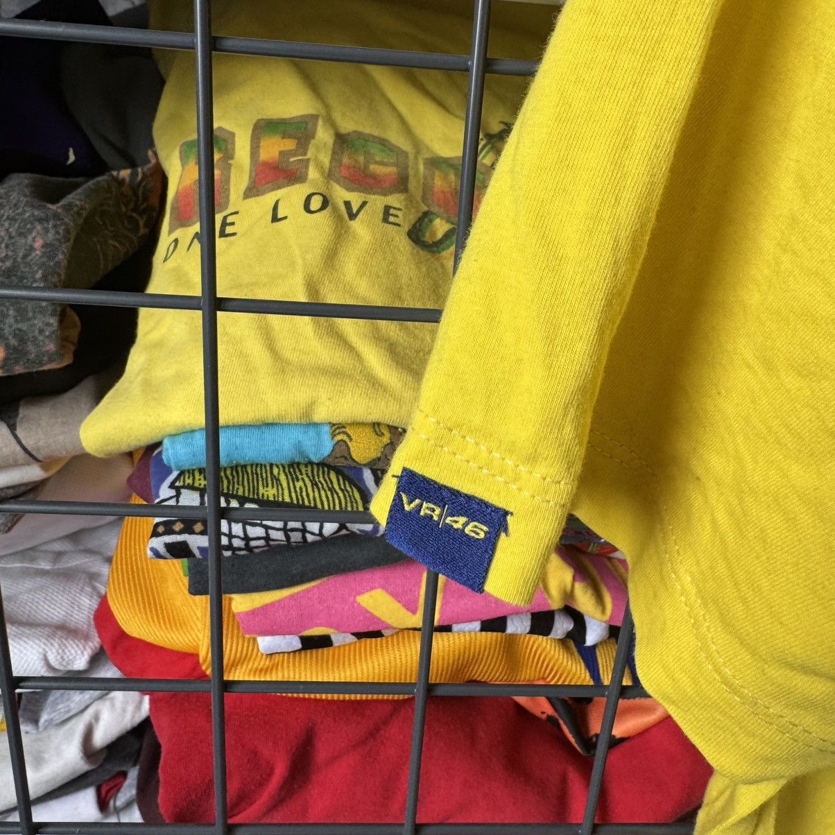 Other Valentino Rossi VR46 Yellow Moto T-shirt Size US L / EU 52-54 / 3 - 8 Thumbnail
