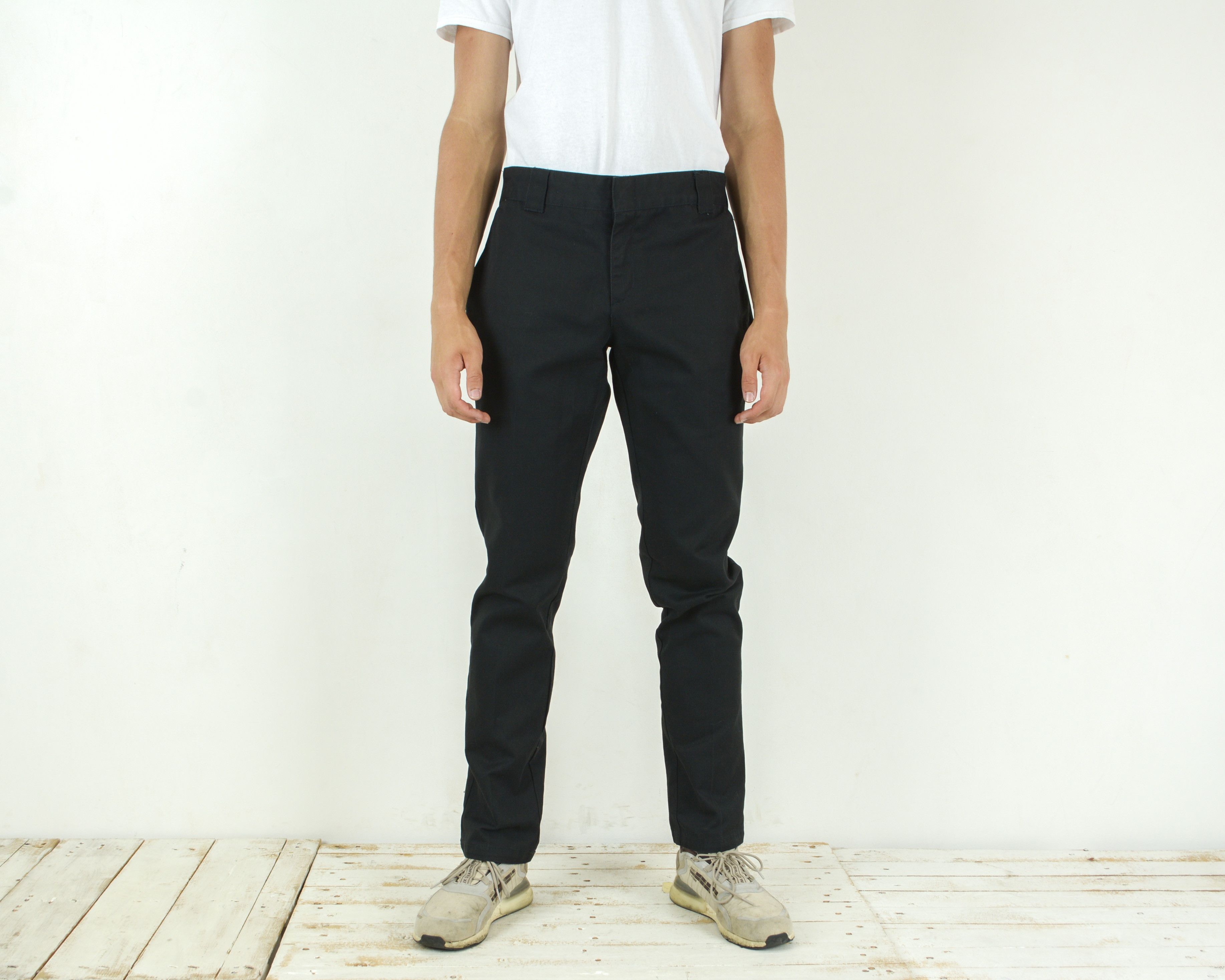 Dickies Mens W34 L34 Slim Fit Pants Canvas Cotton Trousers Casual Size US 34 / EU 50 - 2 Thumbnail
