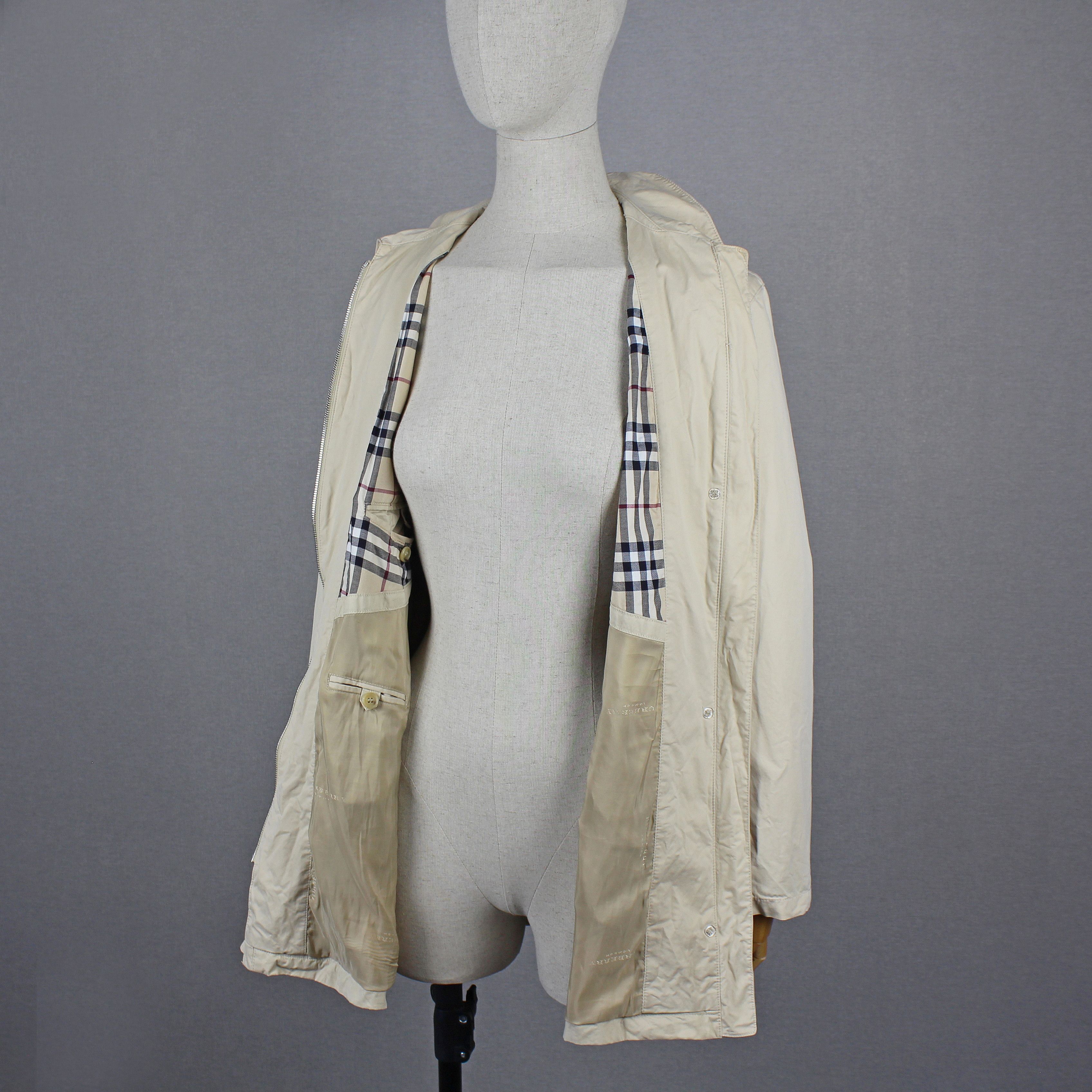 Burberry Burberry London Womens Trench Jacket Beige Size M / US 6-8 / IT 42-44 - 4 Thumbnail