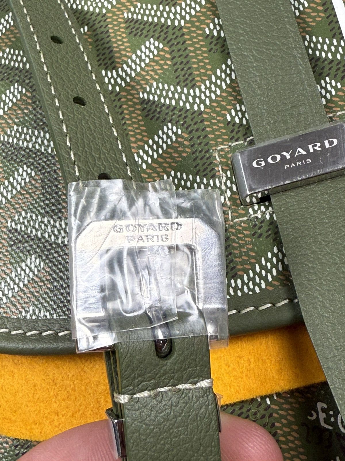 Goyard Belvedere PM Bag in Khaki Size ONE SIZE - 4 Thumbnail