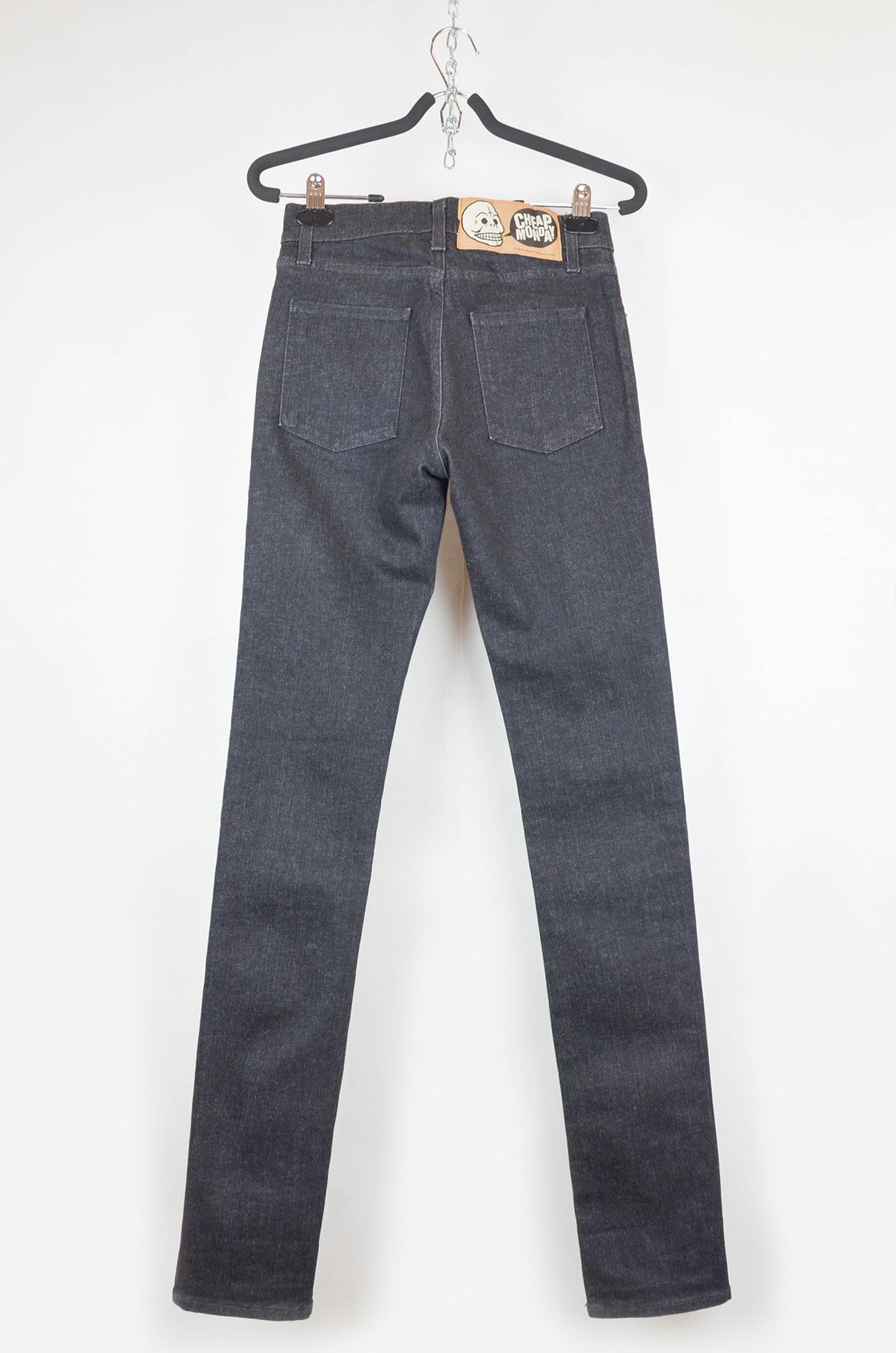 Cheap Monday CHEAP MONDAY Tight Onewash Black Skinny Jeans 26x34 Size 26" / US 2 / IT 38 - 1 Thumbnail