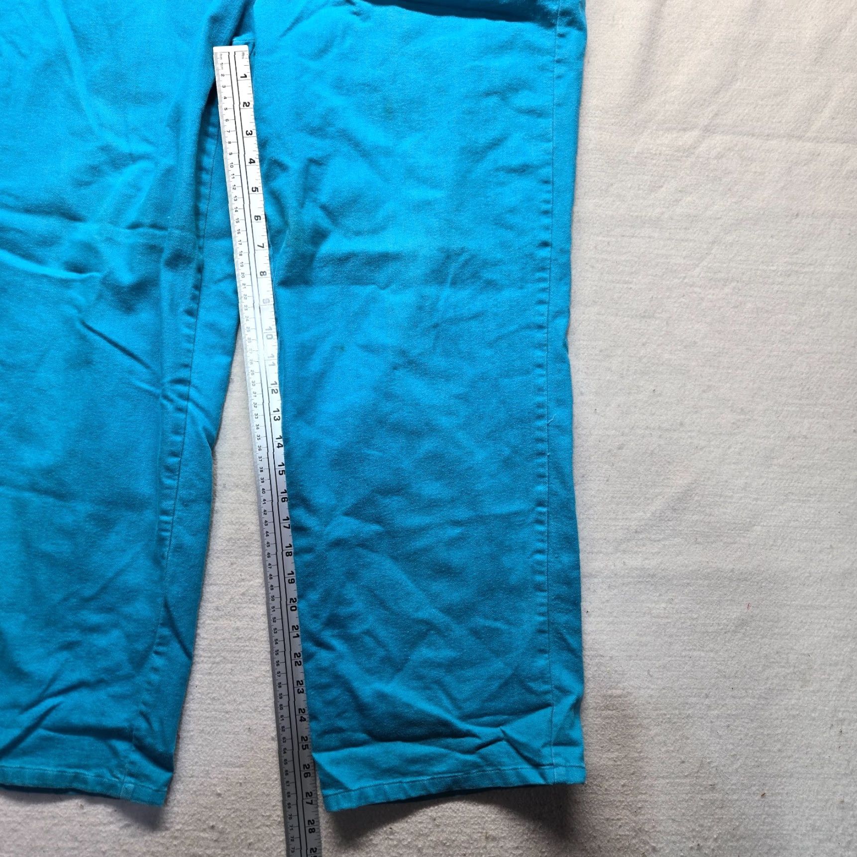 Vintage Alfred Dunner Solid Blue Flat Front Pants Pockets Women Size 16 Dress Pants pants Women 16 Blue Flat Front Pockets Alfred Dunner Size 38" / US 16 / IT 52 - 6 Thumbnail
