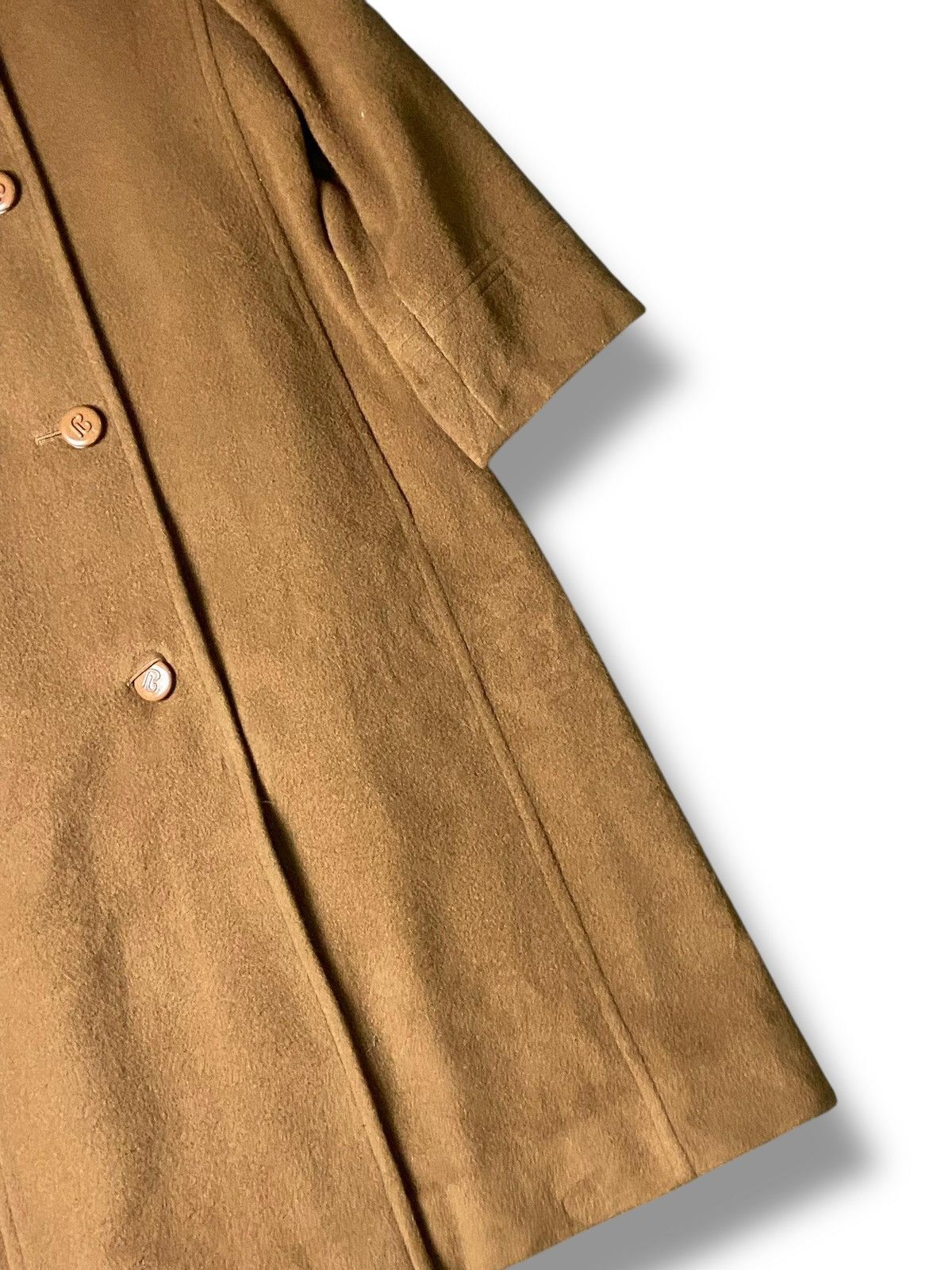 Designer × Pierre Balmain × Vintage Vintage PIERRE BALMAIN Wool Long Coat (133) Size US XXS / EU 40 - 3 Thumbnail