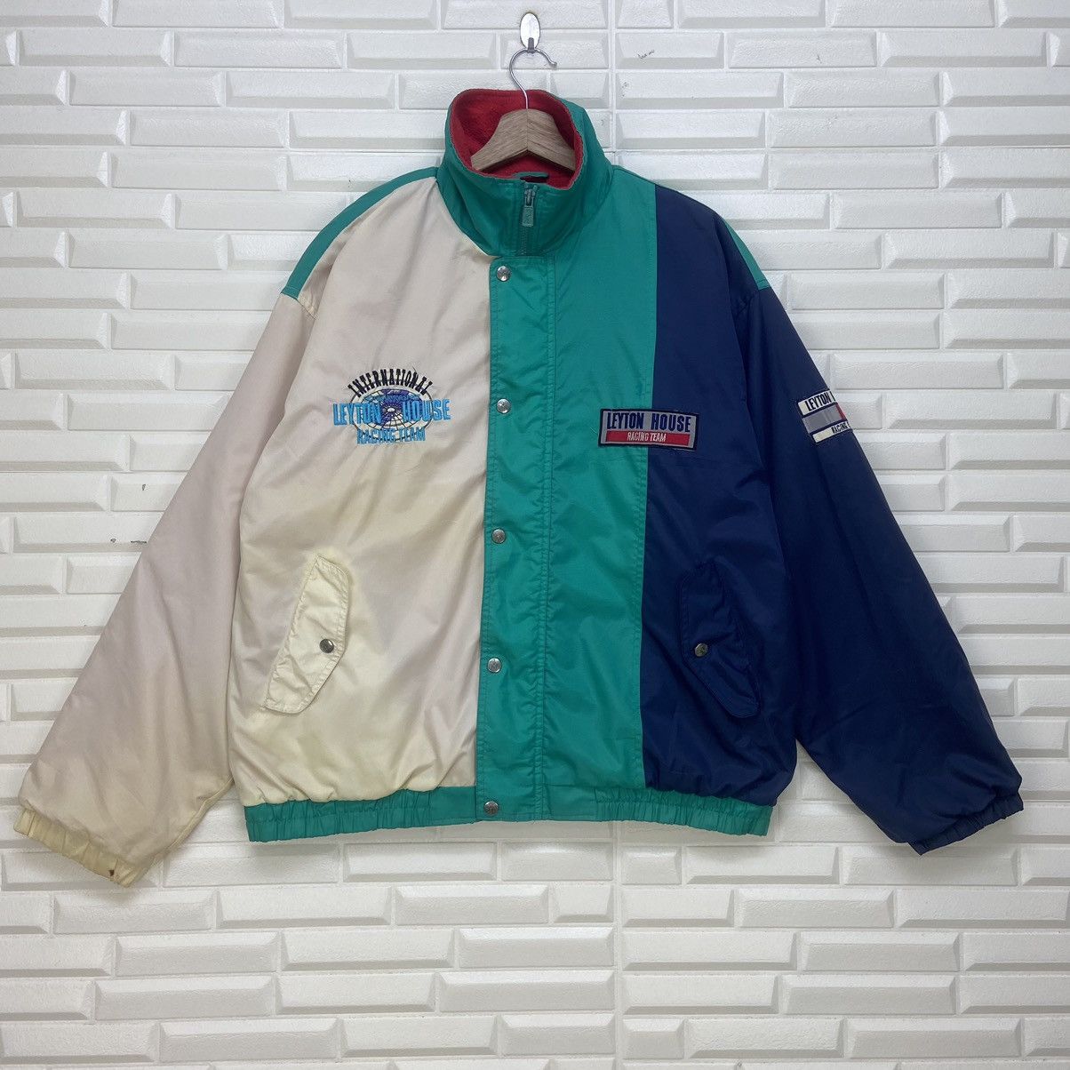 Gear for Sports Vintage Leyton House Racing Team F1 GP Circuit Jacket Size US L / EU 52-54 / 3 - 3 Thumbnail