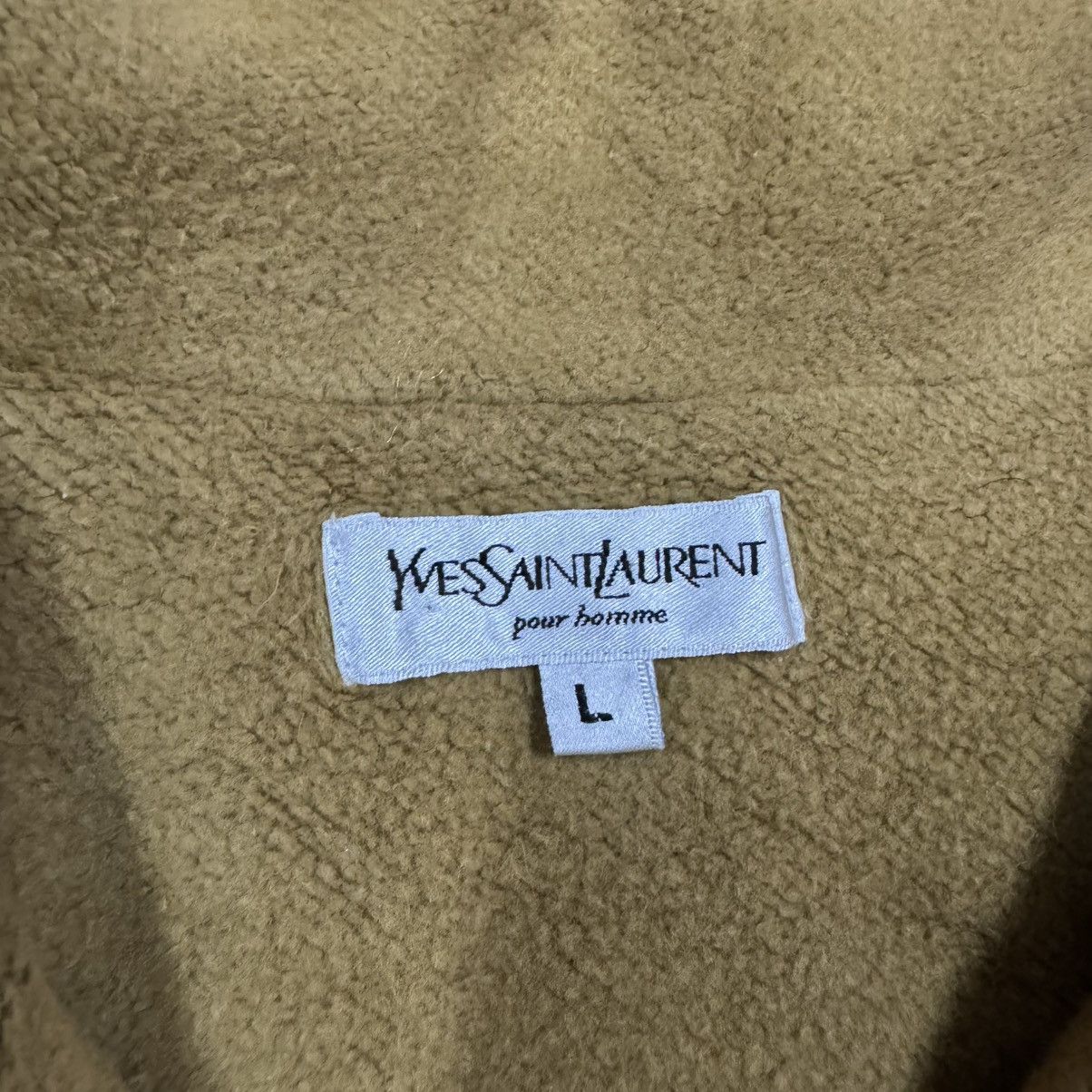 Yves Saint Laurent Vtg🔥90’s YvesSaintLaurent Pour Homme SpellOut Logo Size US L / EU 52-54 / 3 - 24 Thumbnail