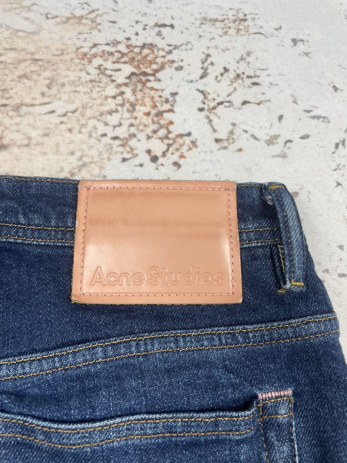 Acne Studios Acne Studios W31 L32 River Dark Blue Denim Jeans (Men’s) Size US 31 - 6 Thumbnail