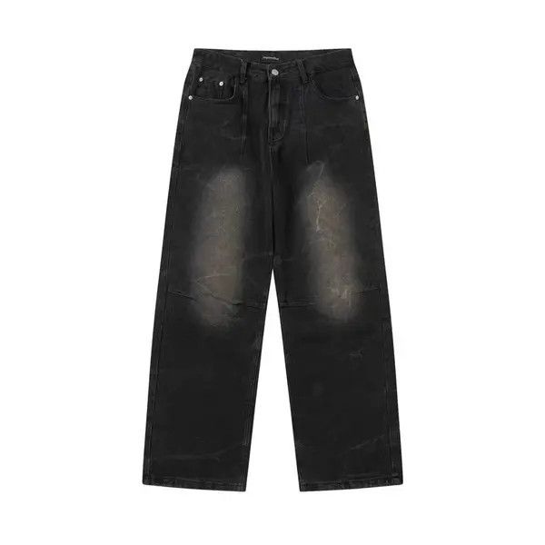 VIBE Black High Street Vintage Loose Fit Jeans Size US 32 / EU 48 - 7 Thumbnail