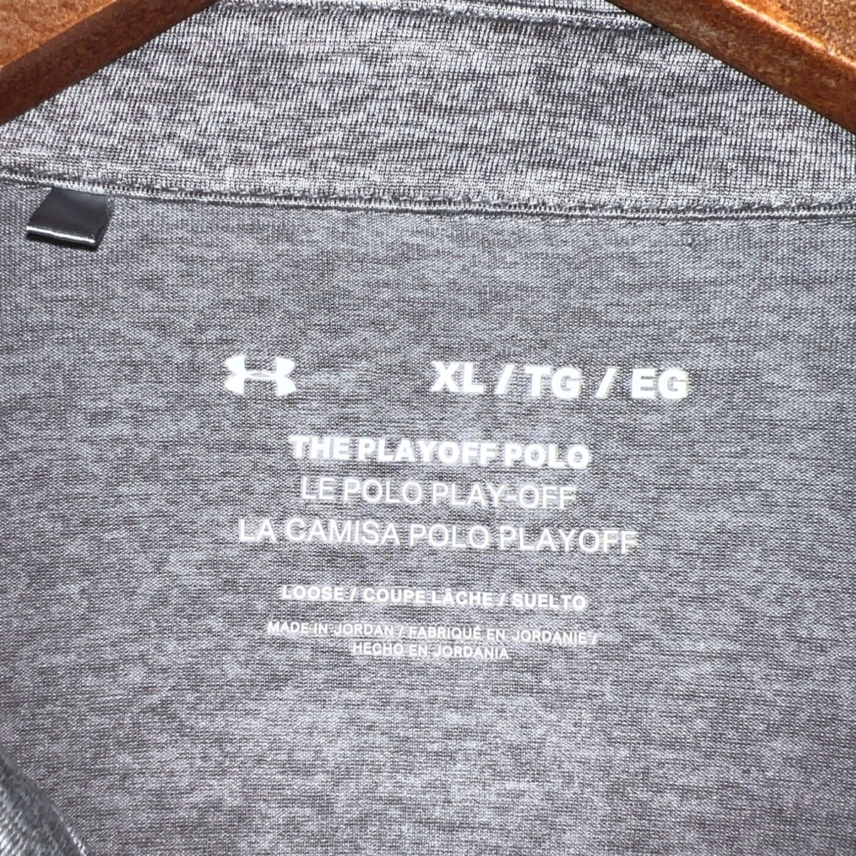 Under Armour VINTAGE Under Armour Polo Shirt Men XL Gray Striped Casual Sportswear Size US XL / EU 56 / 4 - 3 Thumbnail