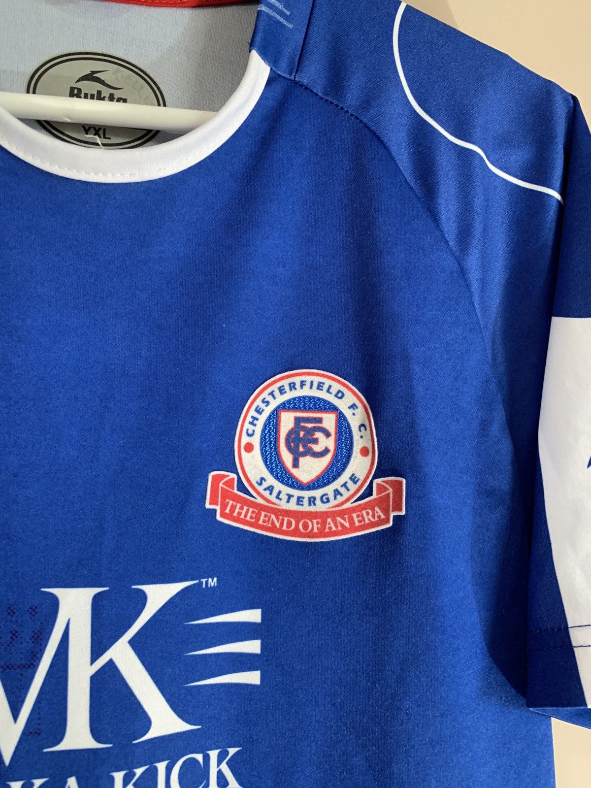 Vintage Chesterfield Home Football Shirt Bukta Soccer Jersey Size XS Size US XS / EU 42 / 0 - 4 Thumbnail