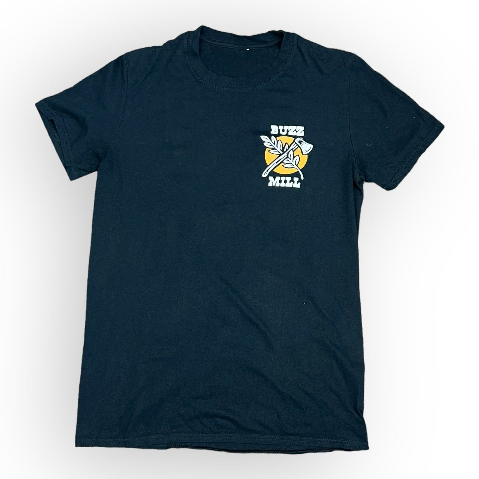 Vintage Buzz Mill East Side Vintage T-Shirt Black W/ Buzz Mill Logo Size US S / EU 44-46 / 1 - 2 Thumbnail