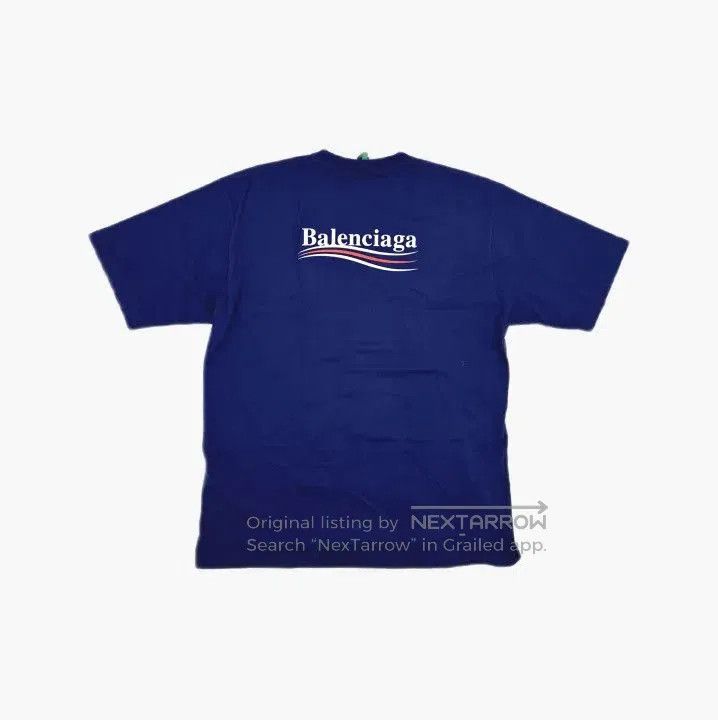 Balenciaga Balenciaga Logo Print Short Sleeve T. Size US M / EU 48-50 / 2 - 1 Thumbnail
