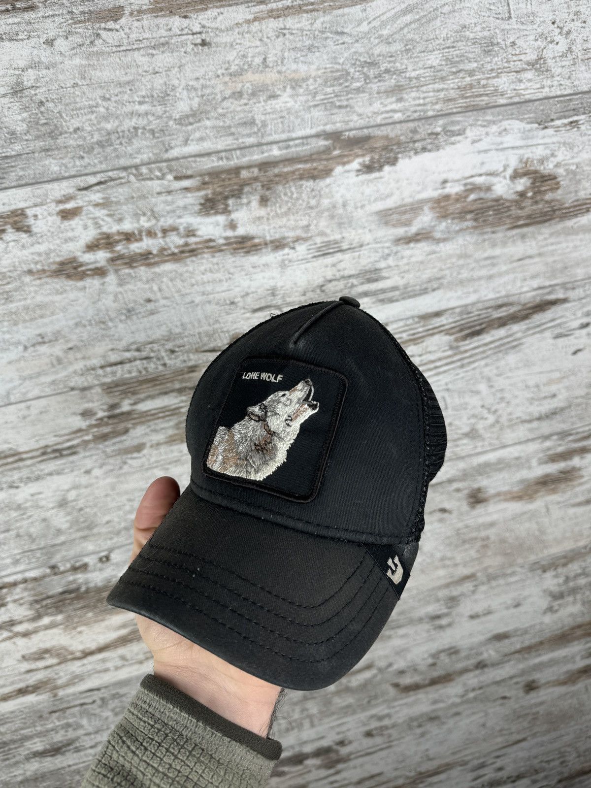 Goorin Bros. × Vintage Mens Goorin Bros The Lone Wolf cap hats Size ONE SIZE - 2 Thumbnail