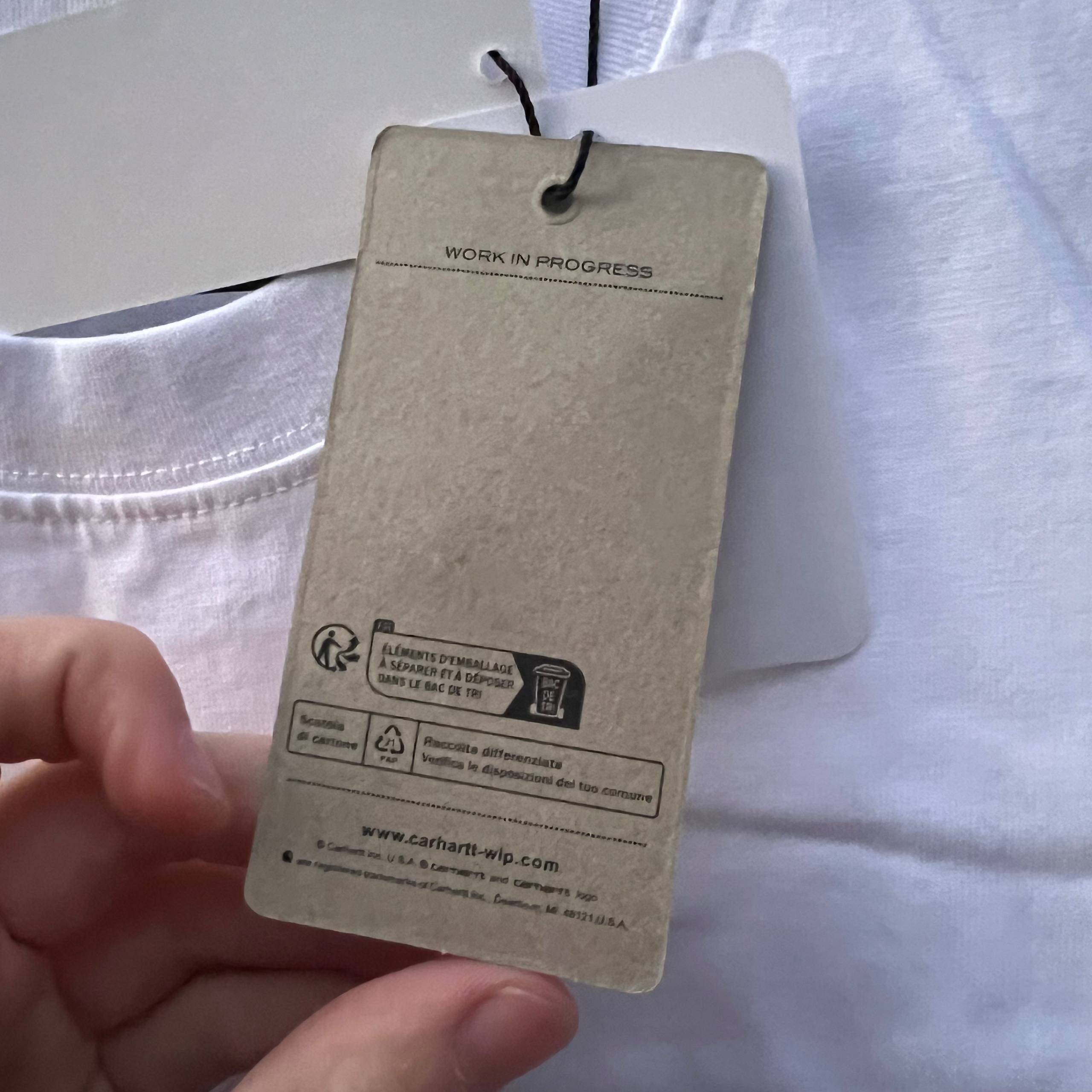 Carhartt Carhartt Big Logo T-Shirt White | NWT Mens L Size US L / EU 52-54 / 3 - 12 Thumbnail