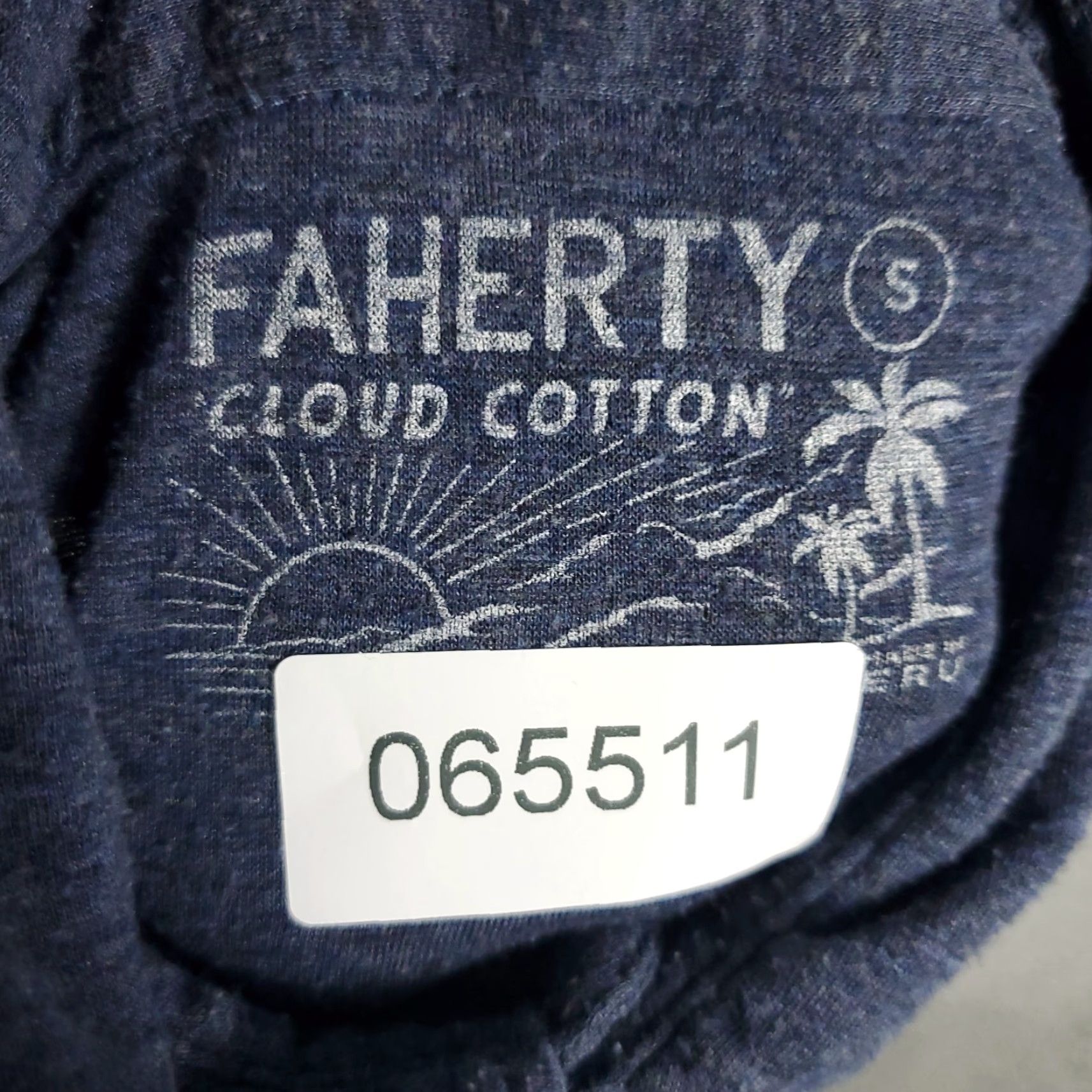 Faherty Faherty Polo Shirt Mens Size S Blue Cotton Casual Short Sleeve Polo Shirt Mens S Blue Cotton Size US S / EU 44-46 / 1 - 6 Thumbnail