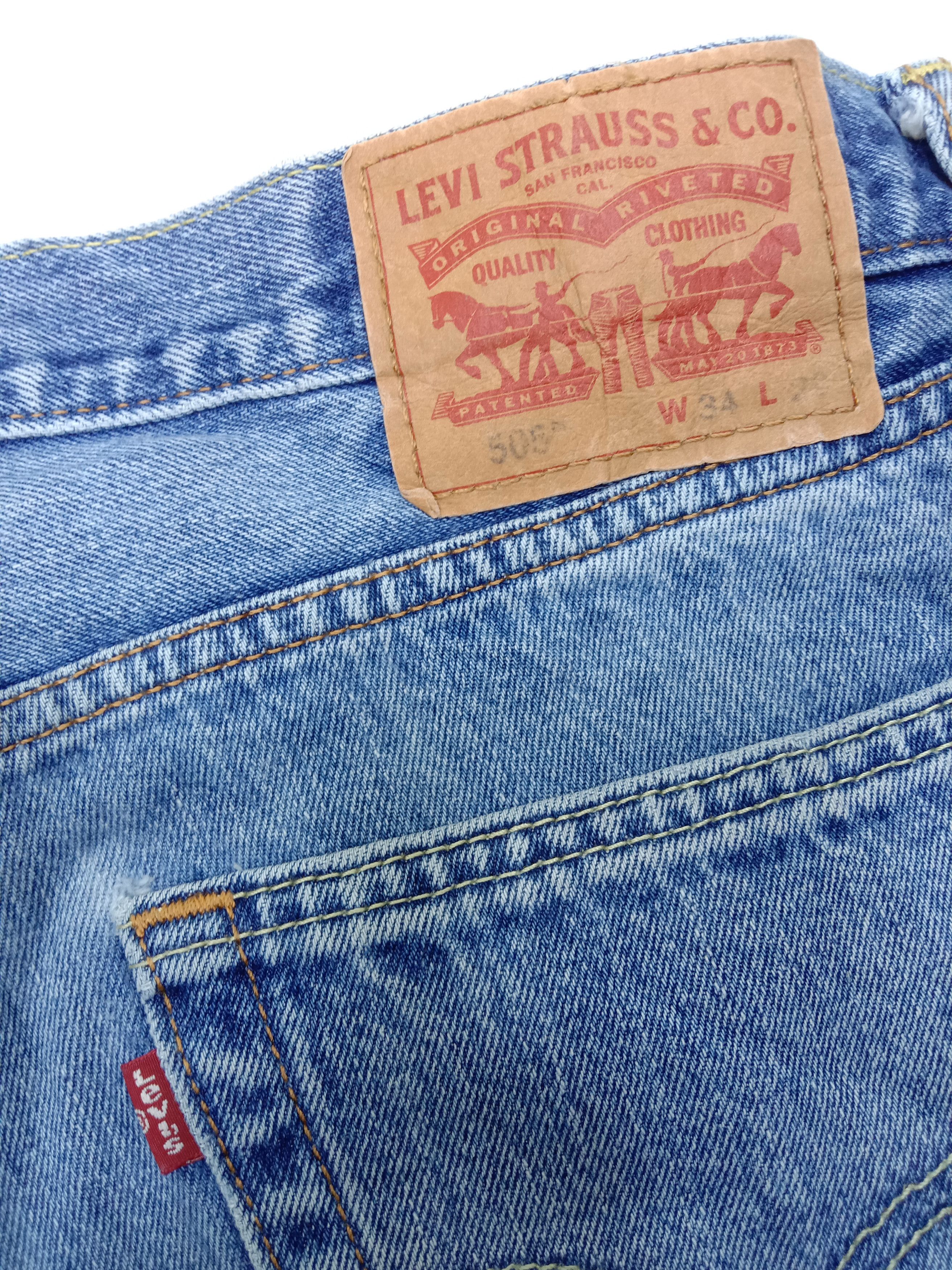 Levi's Vintage Levi's 505 Regular Fit Jeans Size US 34 / EU 50 - 13 Thumbnail