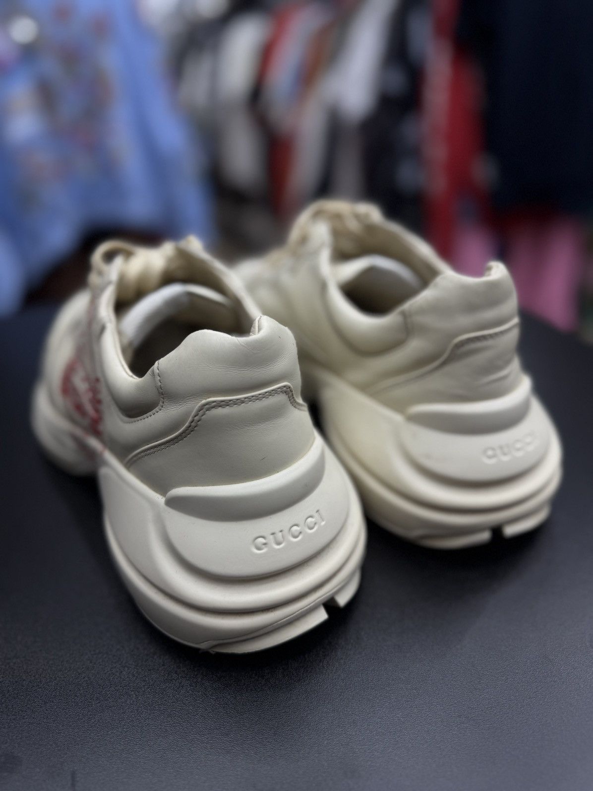Gucci Gucci Rhyton Sneakers Size 11.5G/12US Size US 12 / EU 45 - 9 Thumbnail