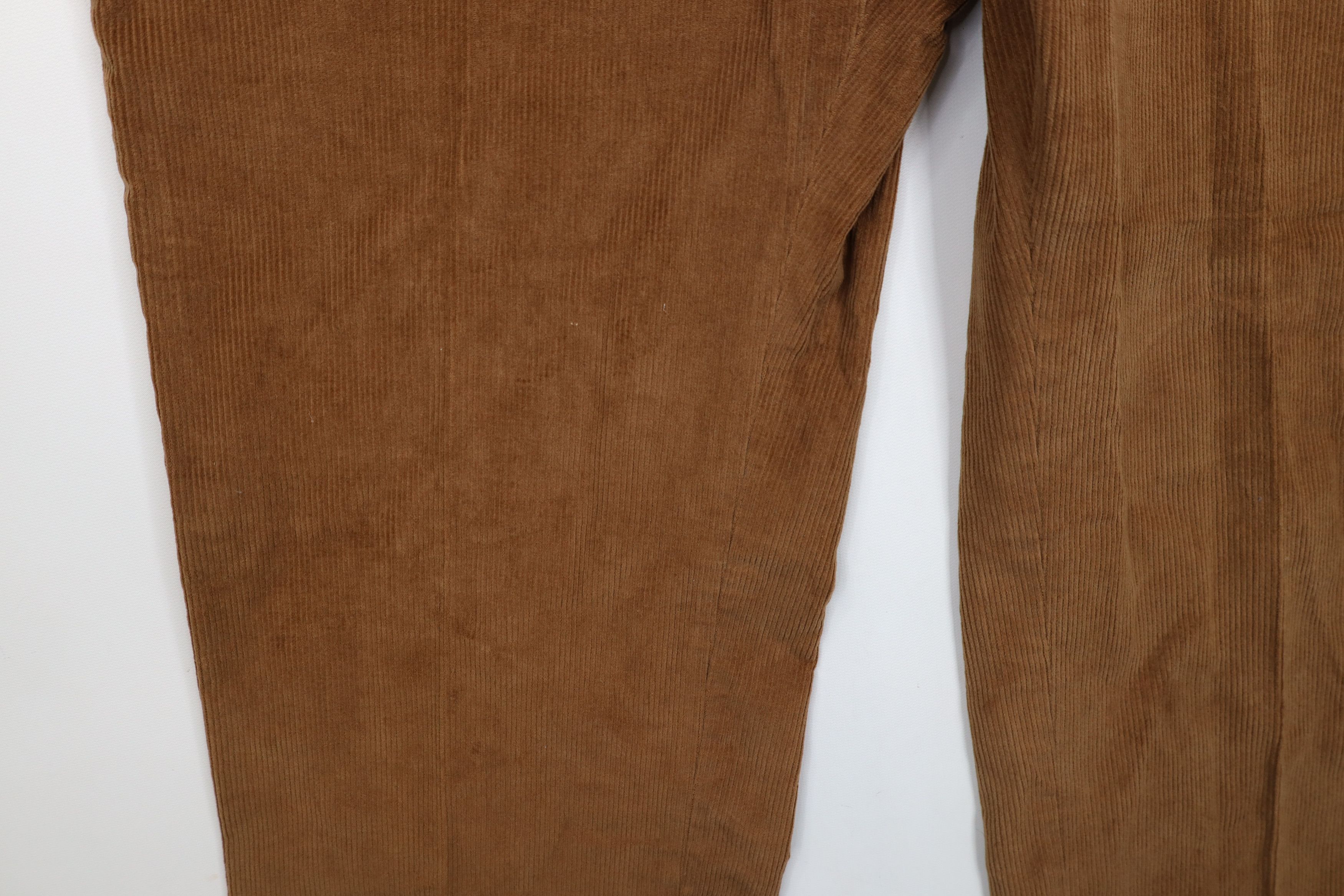 Vintage Vintage 70s Streetwear Wide Leg Corduroy Chino Pants USA Size US 36 / EU 52 - 7 Thumbnail