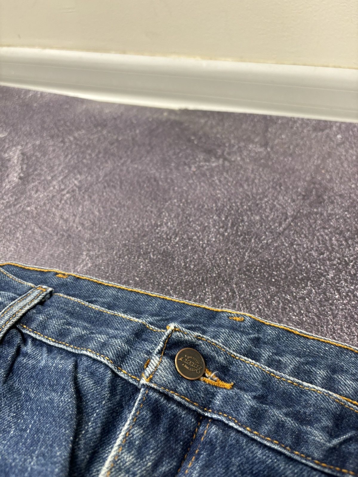 Dickies Vintage Dickies USA Faded Blue Denim Hype Work Baggy Jeans Size US 36 / EU 52 - 11 Thumbnail