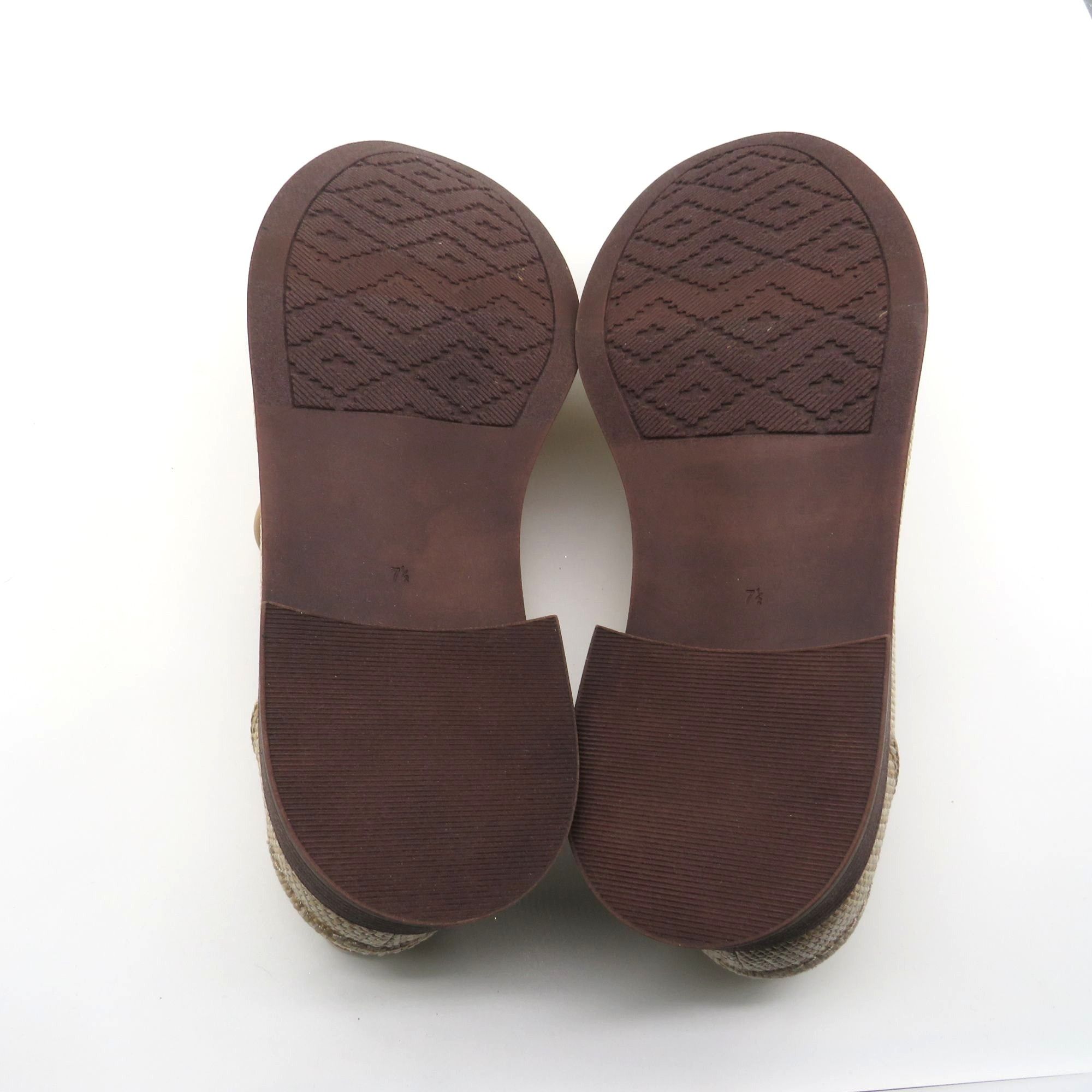 Other Zodiac Women's Beige Woven Penny Loafers With Faux Leather T Size US 7.5 / IT 37.5 - 7 Thumbnail