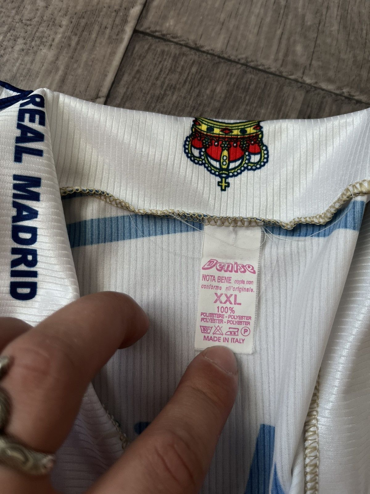 Other Vintage Real Madrid #7 Raul Soccer Jersey Size US XXL / EU 58 / 5 - 11 Thumbnail