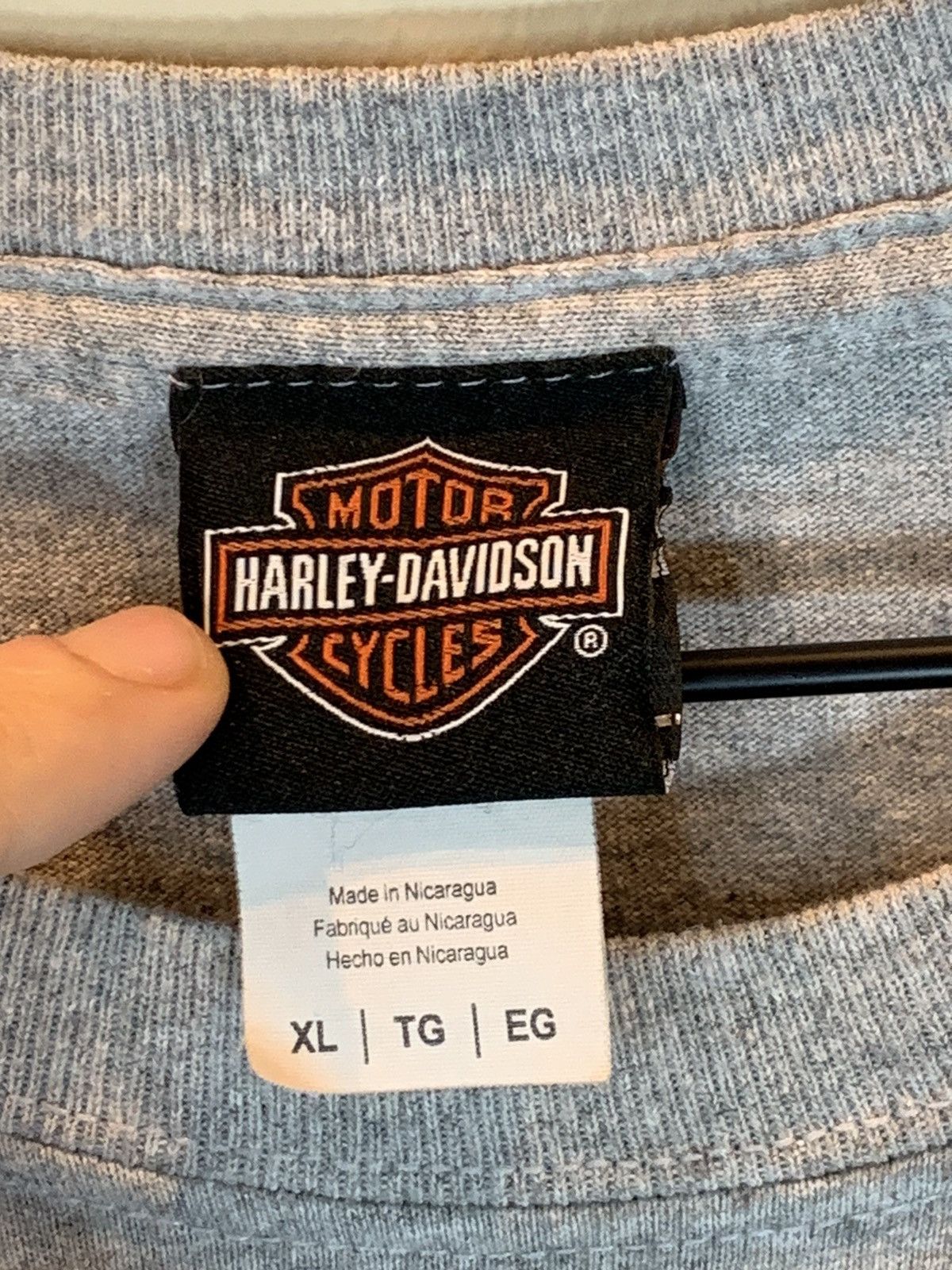 Harley Davidson × Vintage *RARE* Vintage Harley Davidson Lynchburg Tennessee T-Shirt Size US XL / EU 56 / 4 - 8 Thumbnail