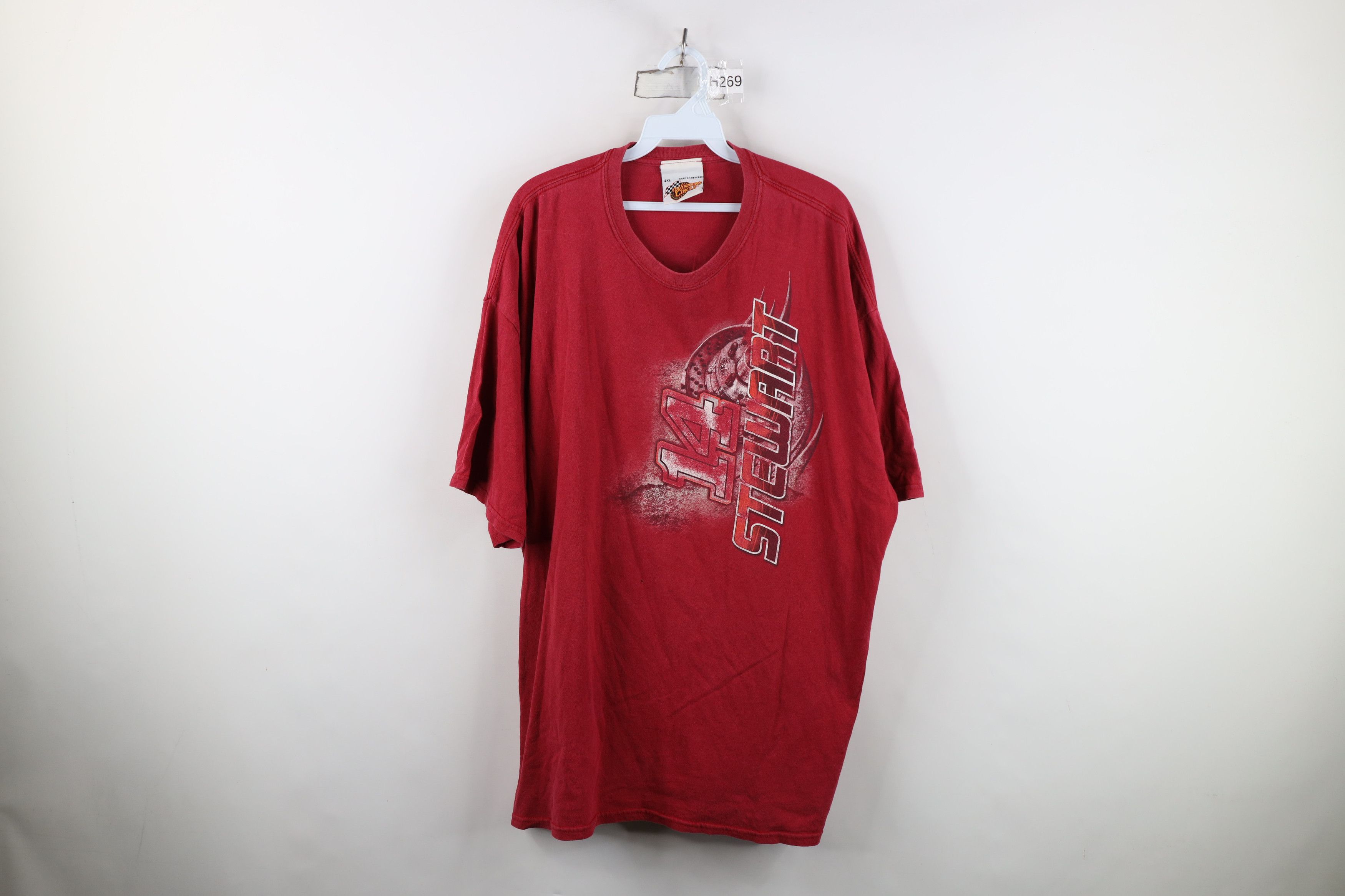 Vintage Vintage Y2K Nascar Tony Stewart Racing Short Sleeve T-Shirt Size US XXL / EU 58 / 5 - 1 Thumbnail