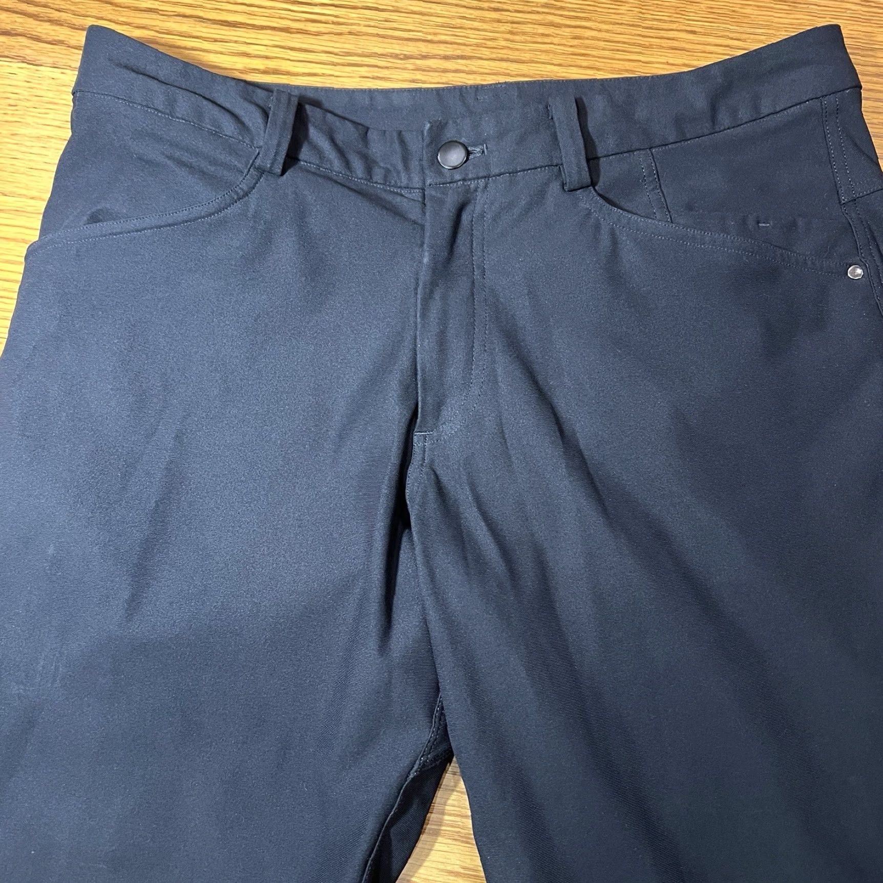 Lululemon Lululemon Pants Black Men’s 34x31 5-Pocket Flat Front Straight Leg Classic Fit ABC First Release Commission Inseam 31 Size US 34 / EU 50 - 2 Thumbnail