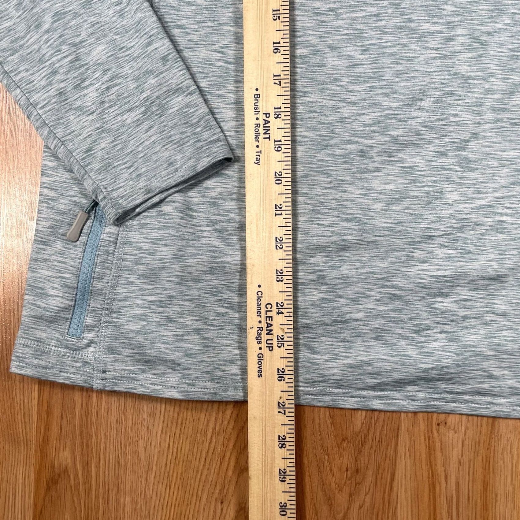 Eddie Bauer Eddie Bauer Sweater Womens 2XL Gray 1/4 Zip Pullover Free Heat Running Golf Athletic Mock Neck Activewear Shirt Womens Size XXL / US 16-18 / IT 52-54 - 4 Thumbnail
