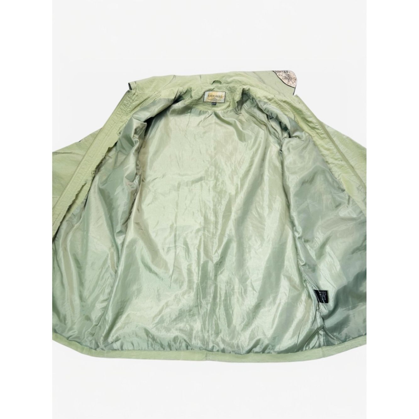 Other Vintage Kaerlanbo Light Sage Green Trench Coat Size L Size L / US 10 / IT 46 - 4 Thumbnail