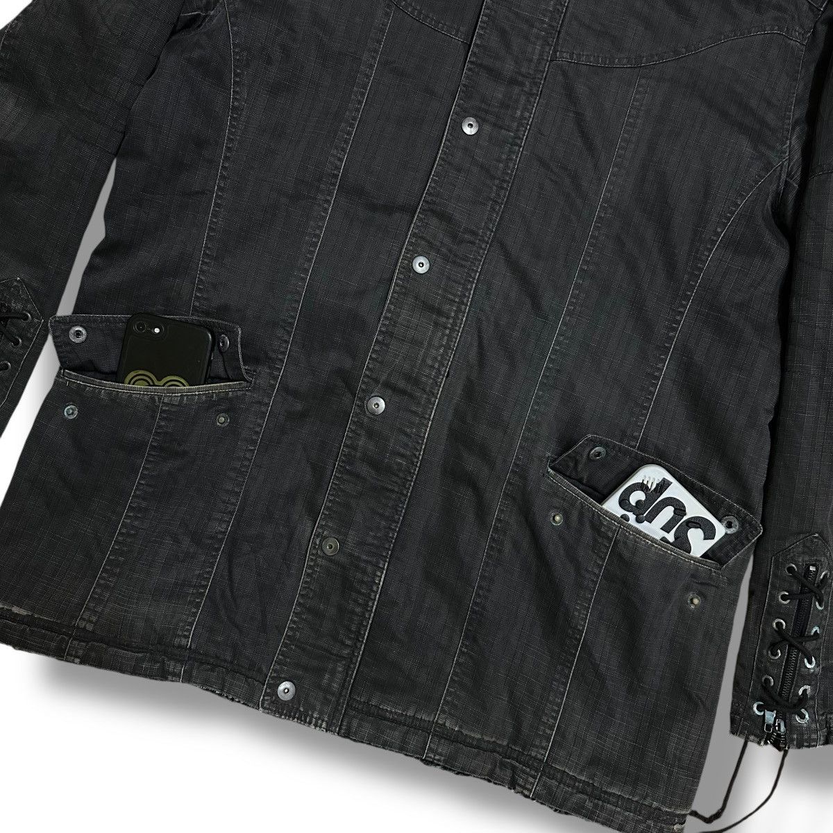 If Six Was Nine 🇯🇵 CREATE BAREFOOT SHERPA FUR HOODIE DENIM PARKA JACKET Size US XL / EU 56 / 4 - 10 Thumbnail