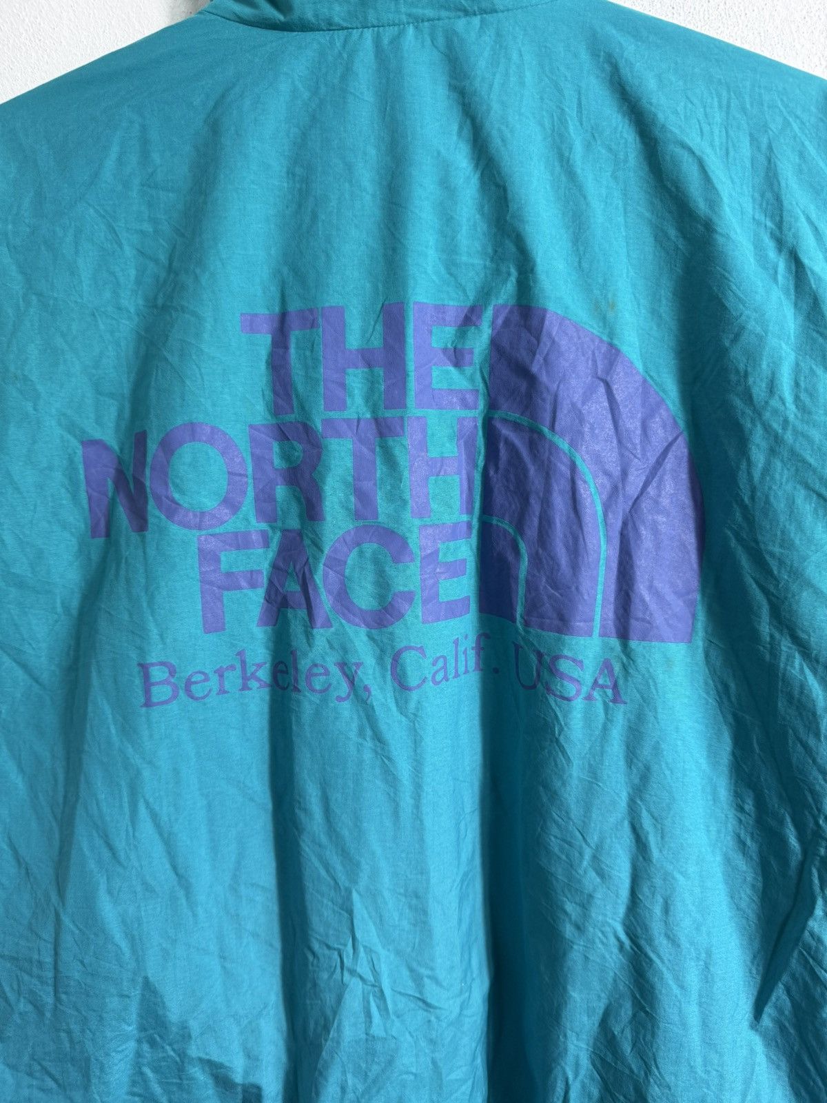 Nanamica × The North Face Purple Label Vintage The North Face Big logo Windbreaker Size US L / EU 52-54 / 3 - 7 Thumbnail
