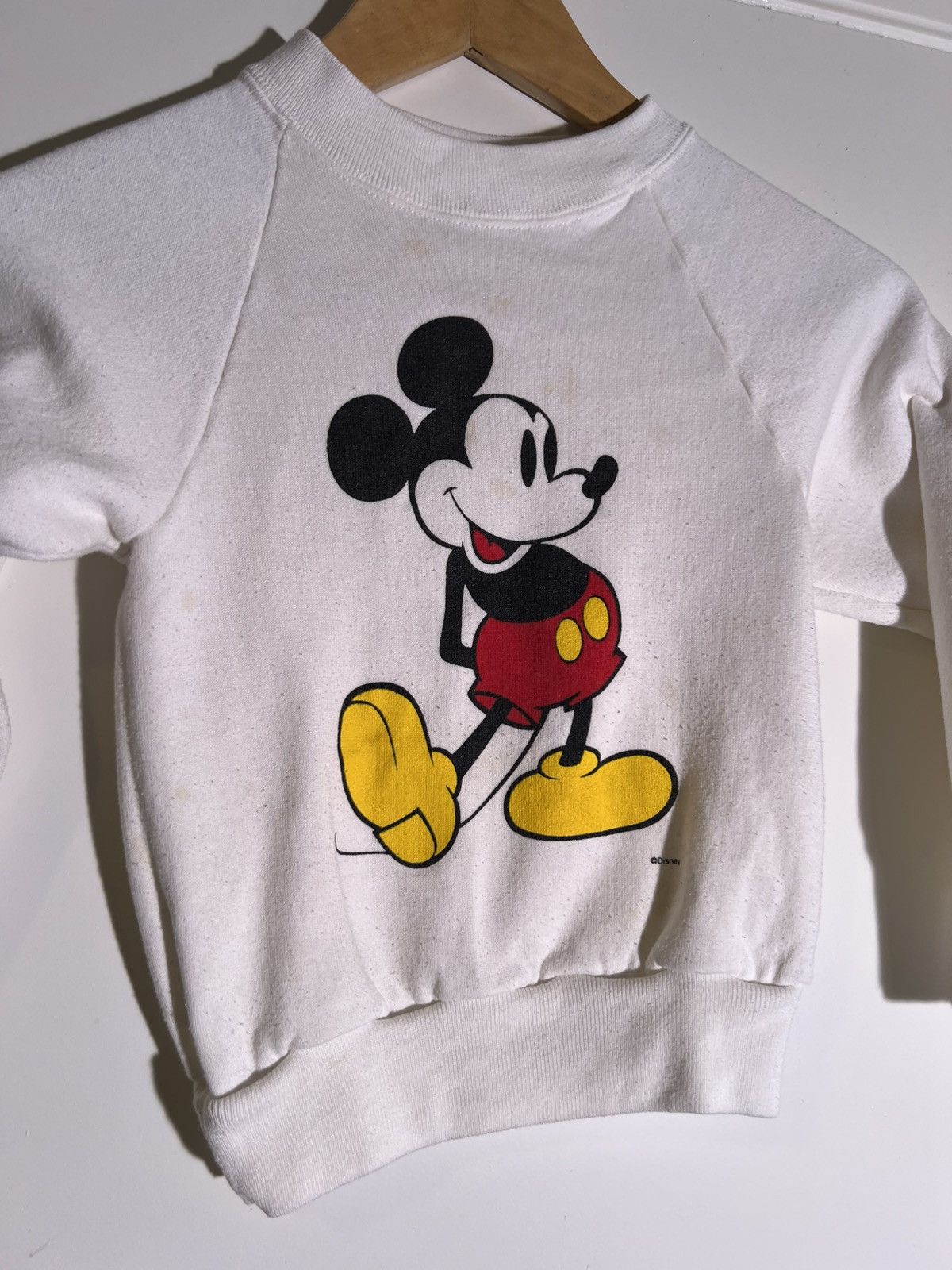 Disney 80’s 90’s VTG Vintage Disney Mickey Mouse Retro Sweatshirt Size XXS / US 00 / IT 34 - 3 Thumbnail