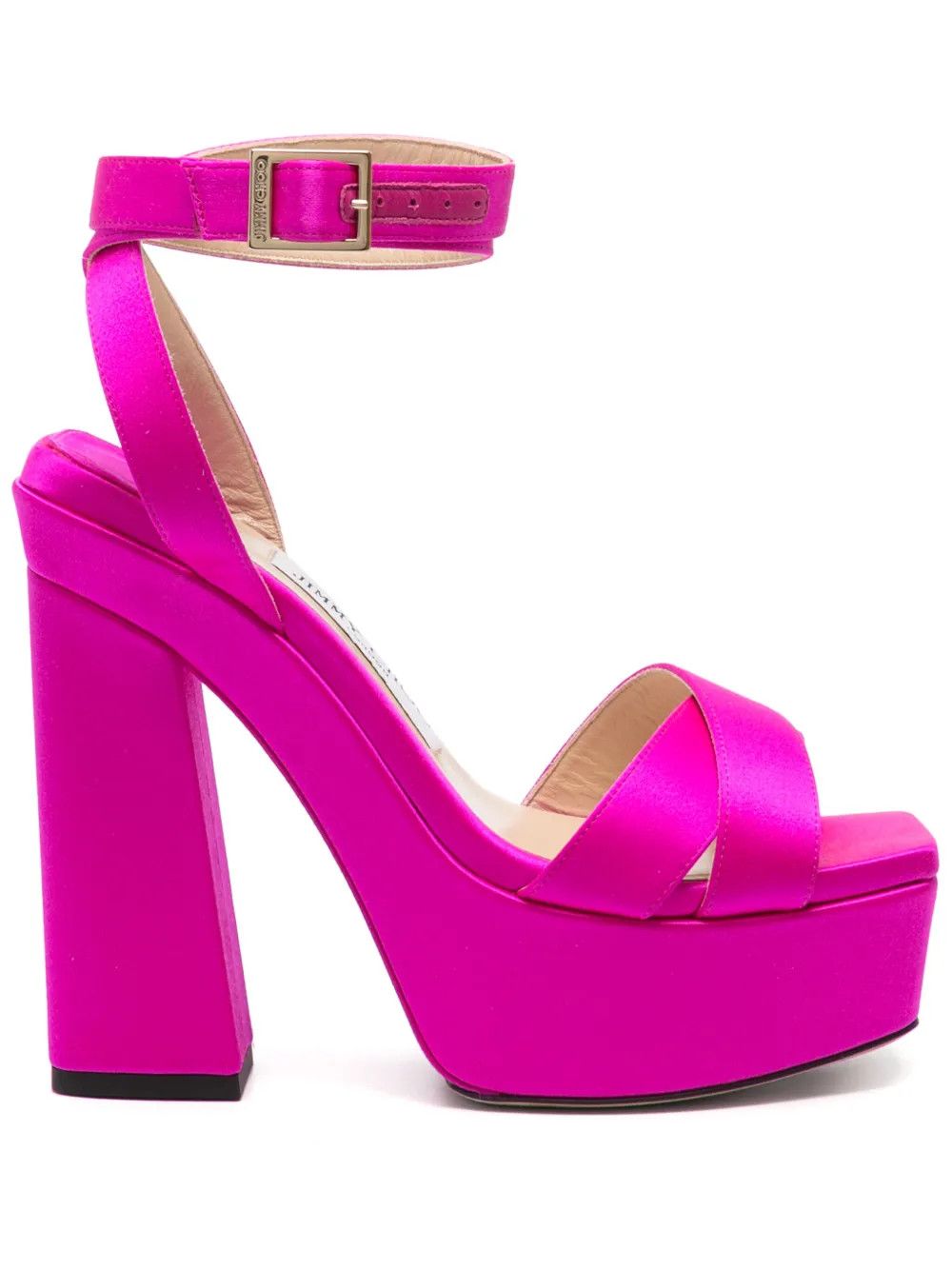 Jimmy Choo o1y0326 Sandals in Fuchsia Size US 9 / IT 39 - 1 Thumbnail