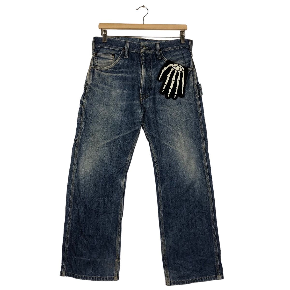 Hysteric Glamour 🔥90’s Vintage Oxen Biker Pants Size US 32 / EU 48 - 2 Thumbnail
