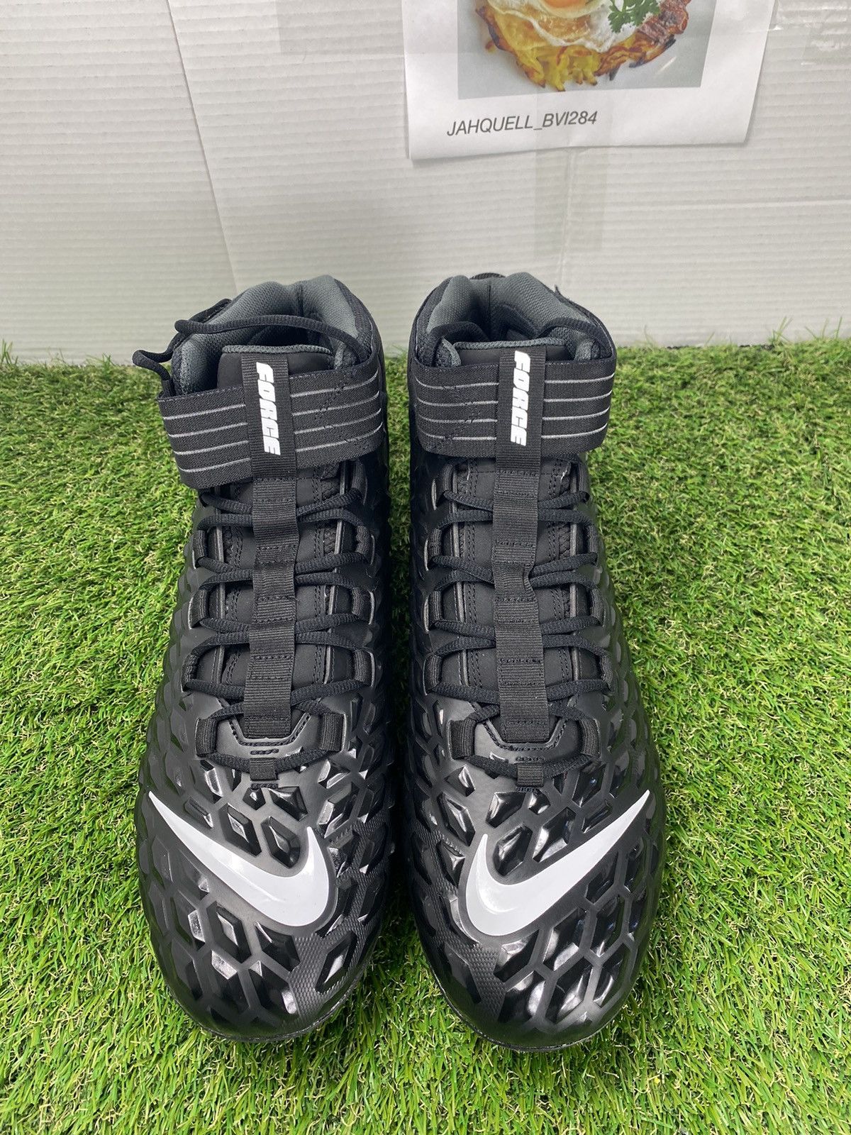 Nike Force Savage Pro 2 Bred Size 10 Black Football Cleats AH4000