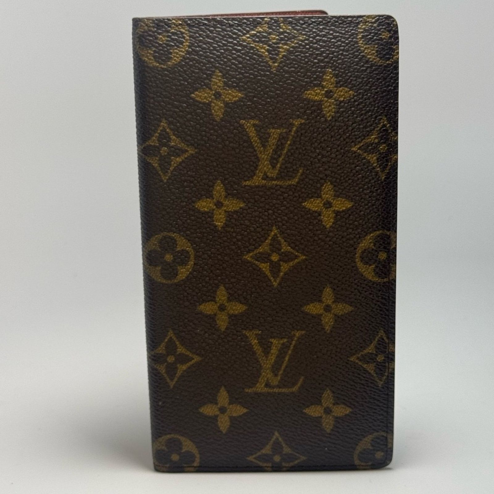 Louis Vuitton Louis Vuitton Monogram Checkbook Cover Wallet Size ONE SIZE - 1 Thumbnail