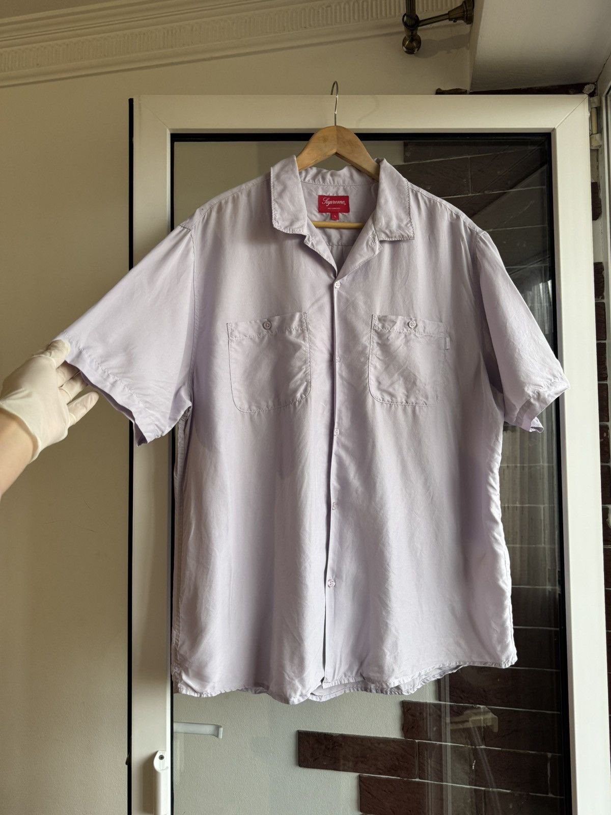Supreme Supreme New York Silk Shirt Size US L / EU 52-54 / 3 - 11 Thumbnail