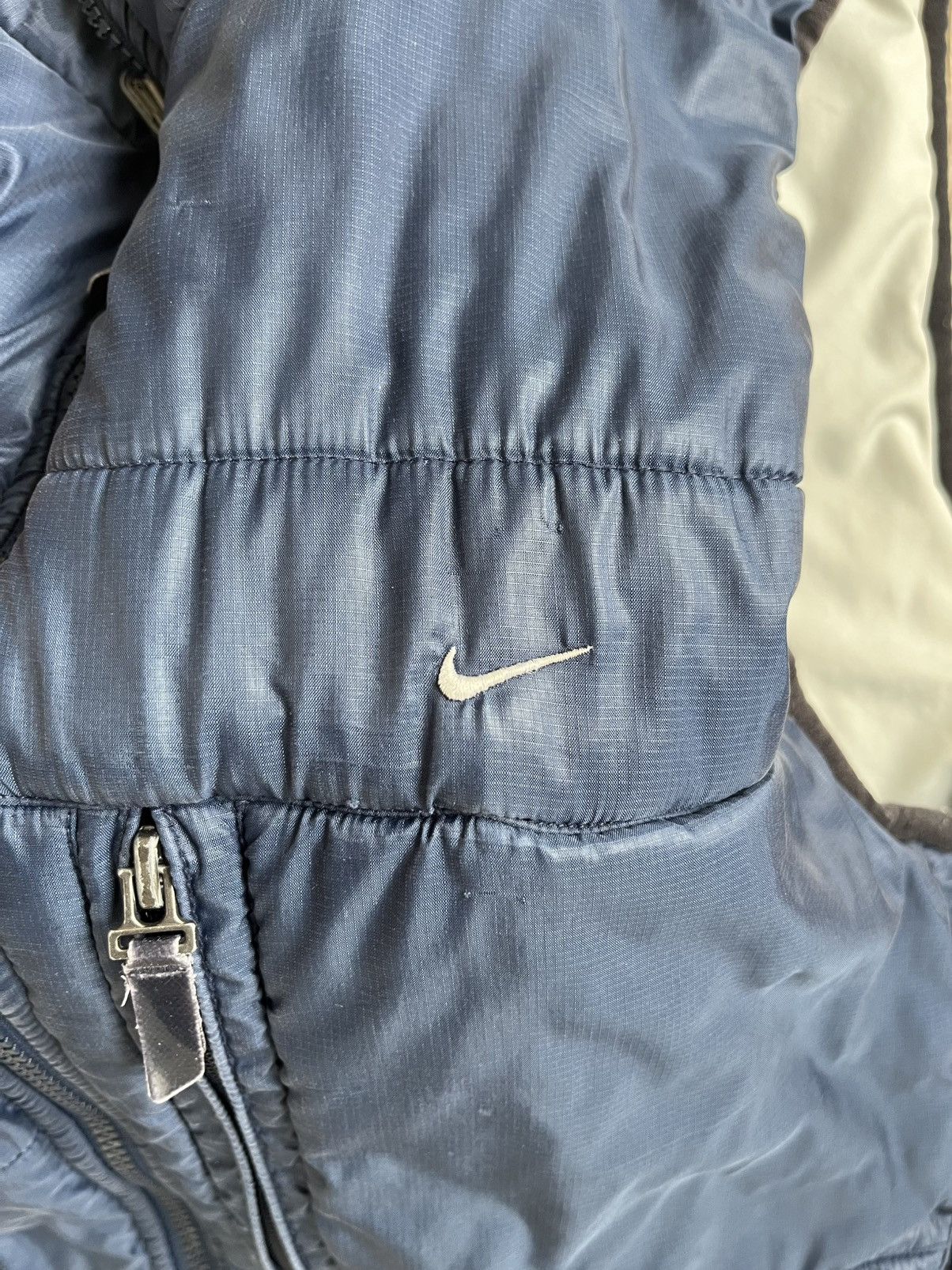 Nike Nike vintage y2k blue quilted puffer down vest gilet swoosh Size US M / EU 48-50 / 2 - 5 Thumbnail
