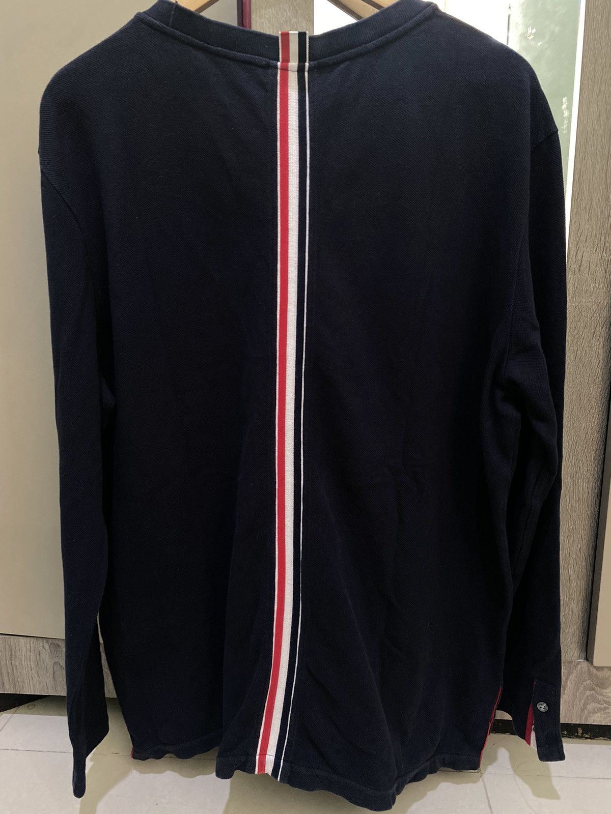 Thom Browne Thom browne back stripe tshirt pique made in italy Size US XL / EU 56 / 4 - 11 Thumbnail