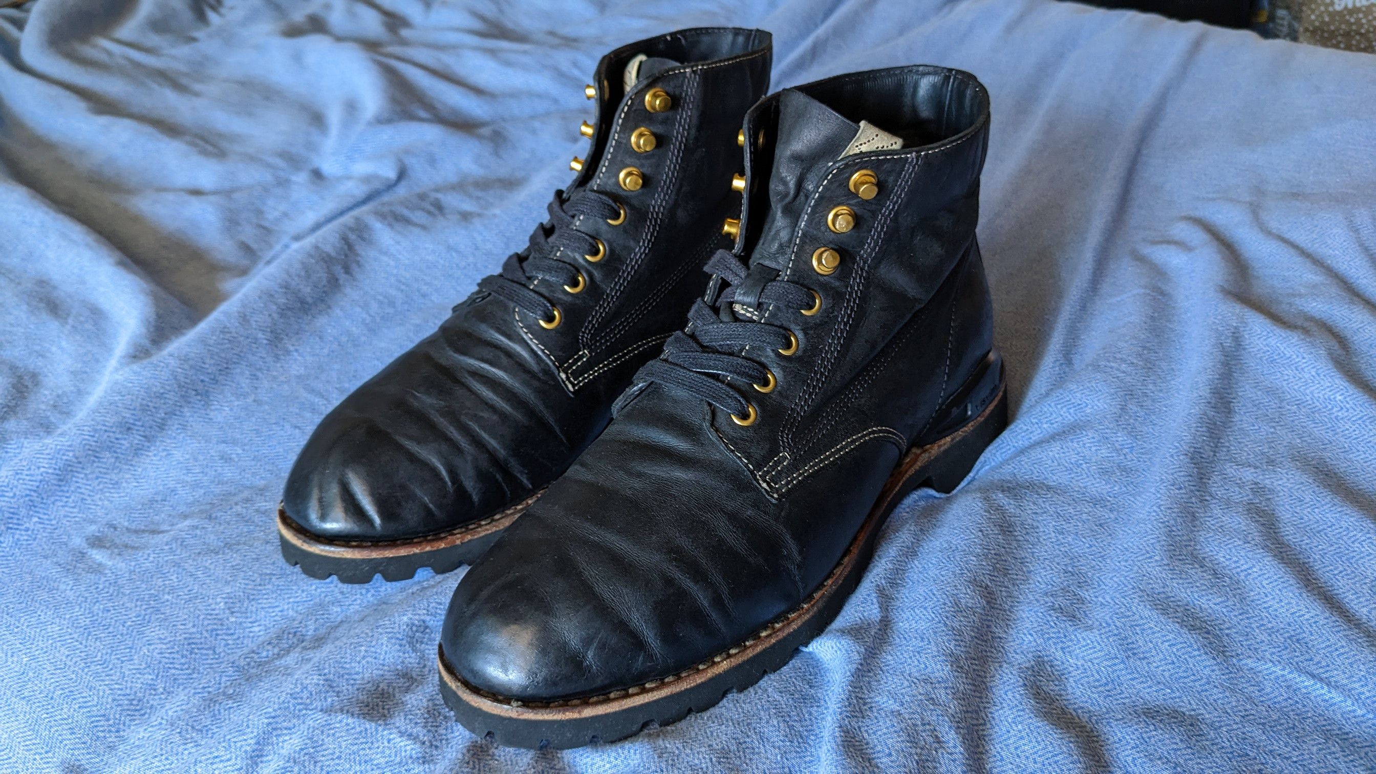 Visvim Black Kangaroo Virgil Boots Size US 8 / EU 41 - 5 Thumbnail