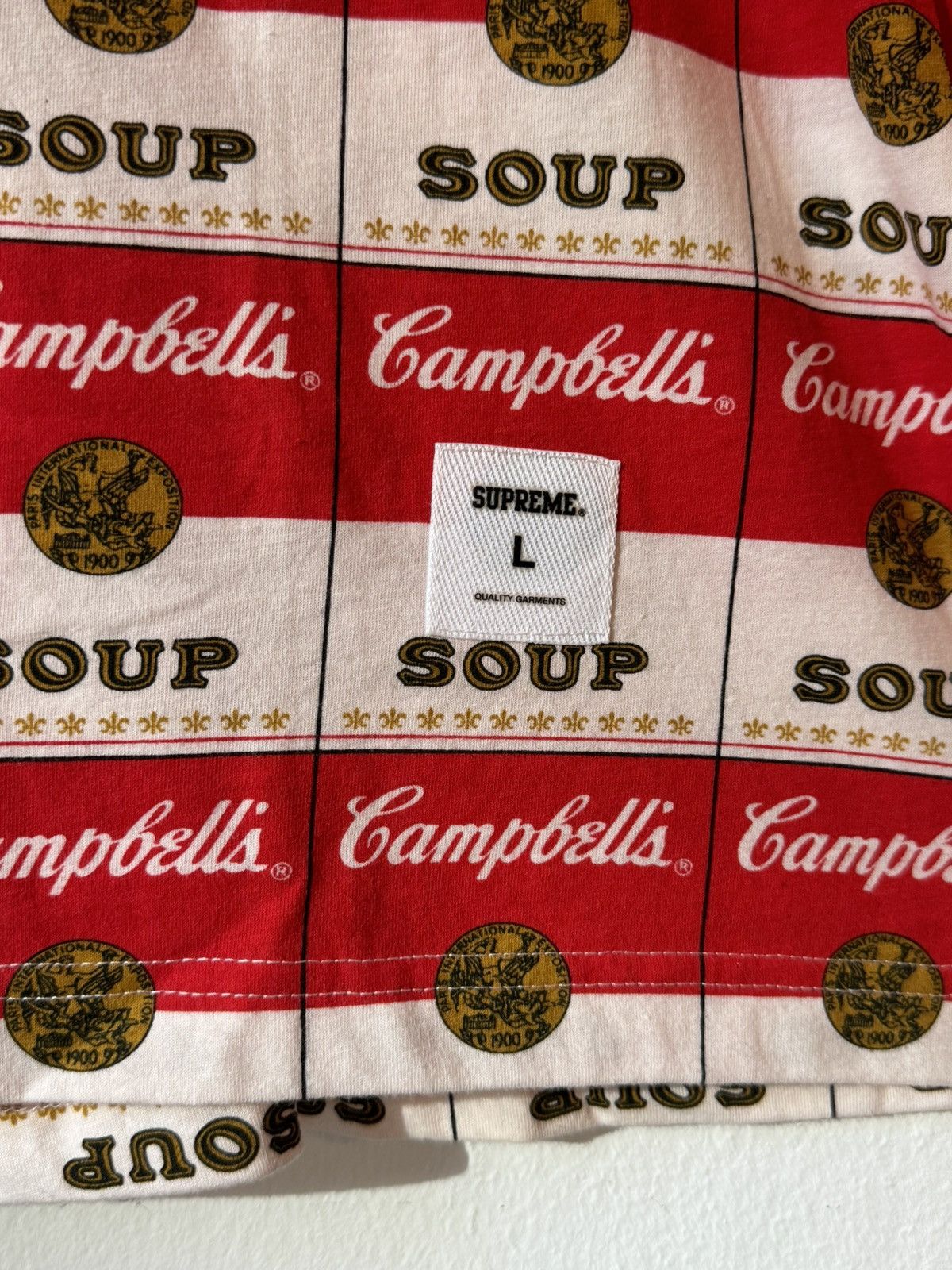 Supreme Supreme Campbell’s Soup T-Shirt - Large / SS12 Size US L / EU 52-54 / 3 - 2 Thumbnail