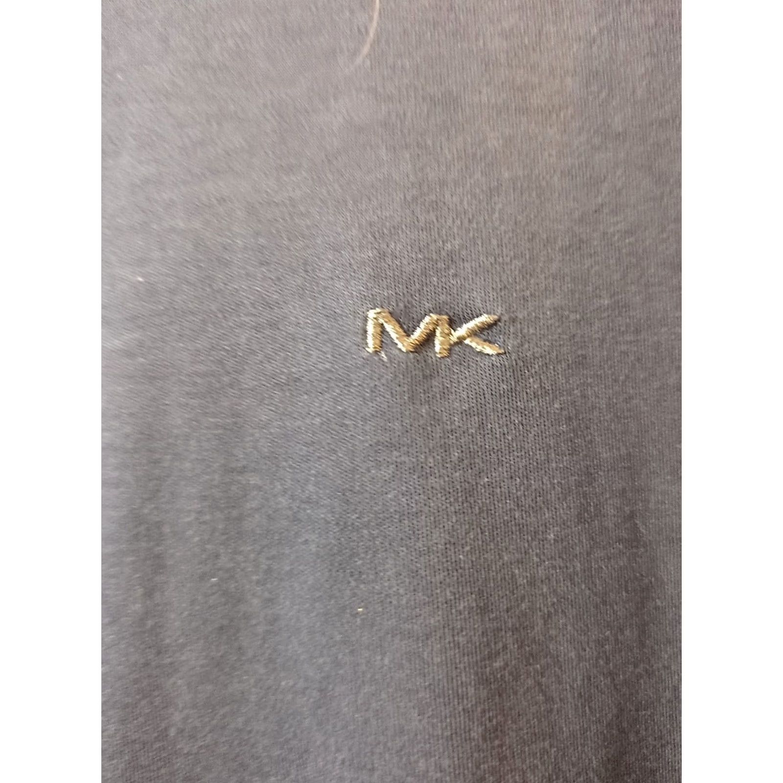 Michael Kors Michael Kors Men's Polo Shirt Short Sleeve Collar Blue Midnight Trim 100% Cotton Size M Size US M / EU 48-50 / 2 - 2 Thumbnail
