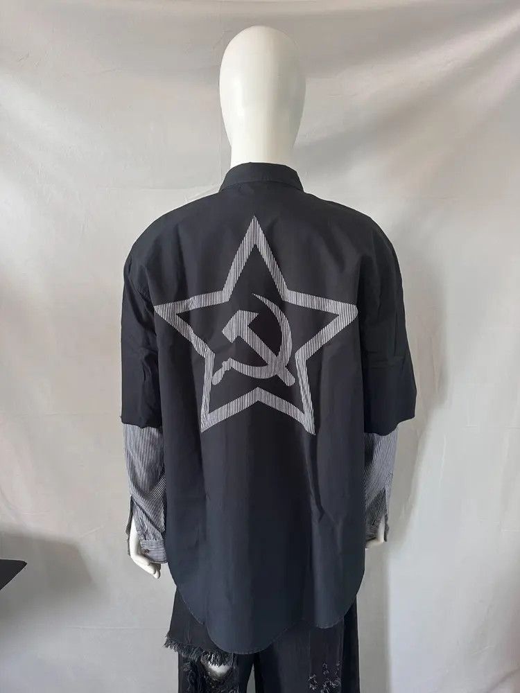 Vetements Vetements Vetements 18AW Soviet Souble Layer Shirt-2506 Size US M / EU 48-50 / 2 - 1 Thumbnail
