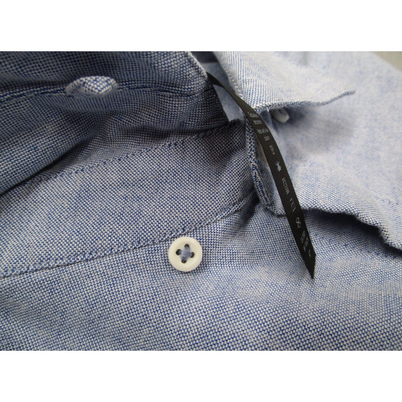 Lululemon LULULEMON Men's Small Blue Chambray Button-Up Long Sleeve Shirt Casual Travel Size US S / EU 44-46 / 1 - 4 Thumbnail